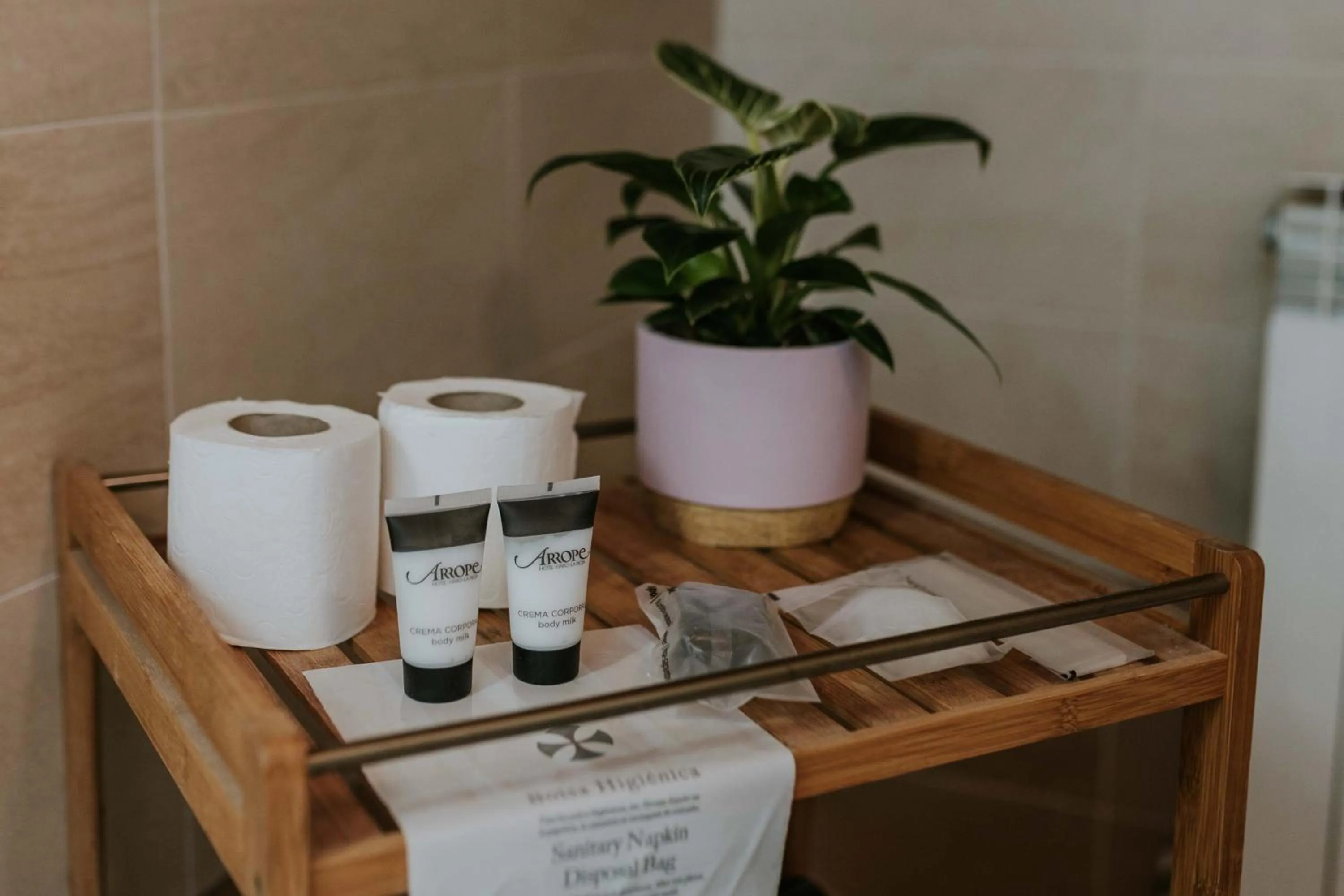 Decorative detail in Hotel Arrope