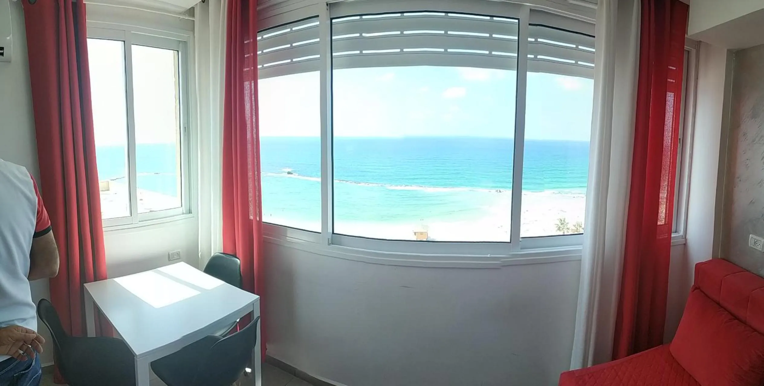 On site in 612 apartment on the beach