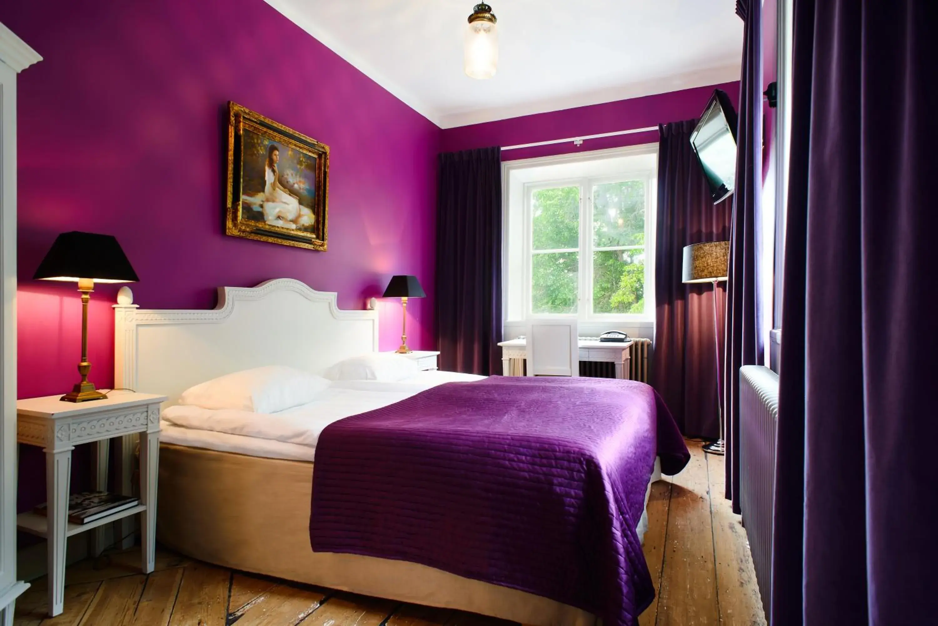 Bedroom, Bed in Hotel Hellstens Malmgård Bedroom, Bed in Hotel Hellstens Malmgård