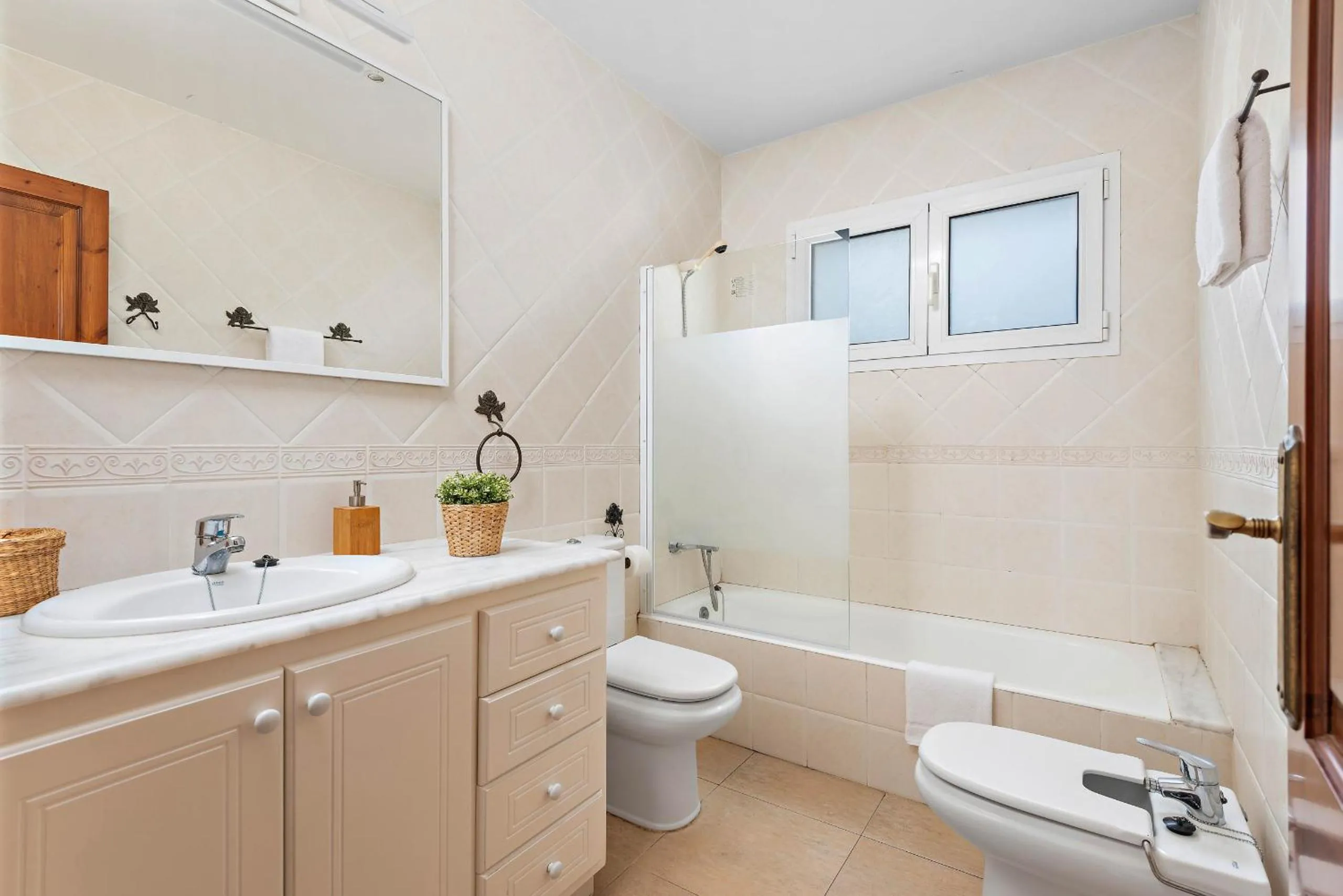 Bathroom in Villas Cala Galdana by Escape Home