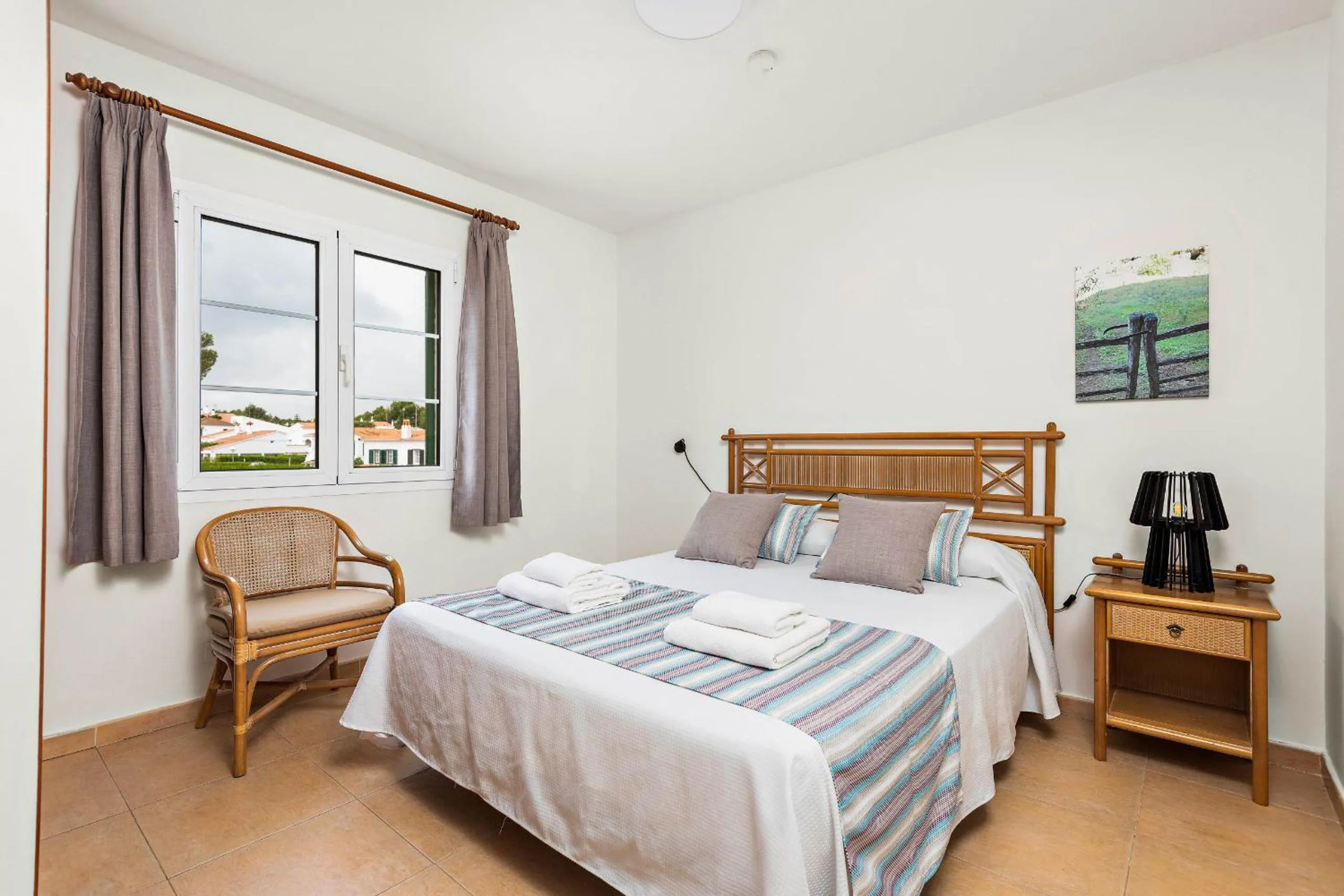 Bed in Villas Cala Galdana by Escape Home