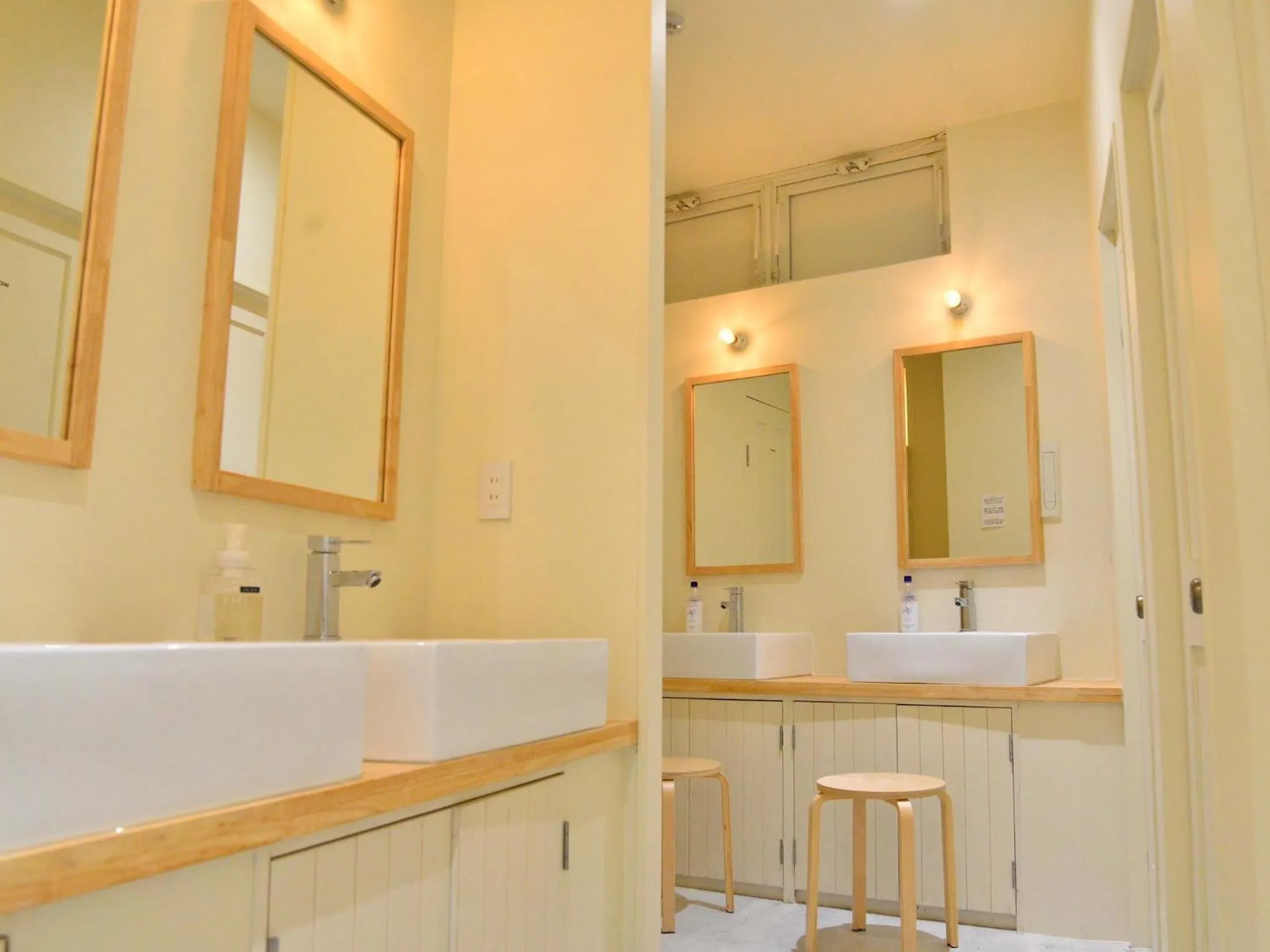 Bathroom in almond hostel & cafe Shibuya