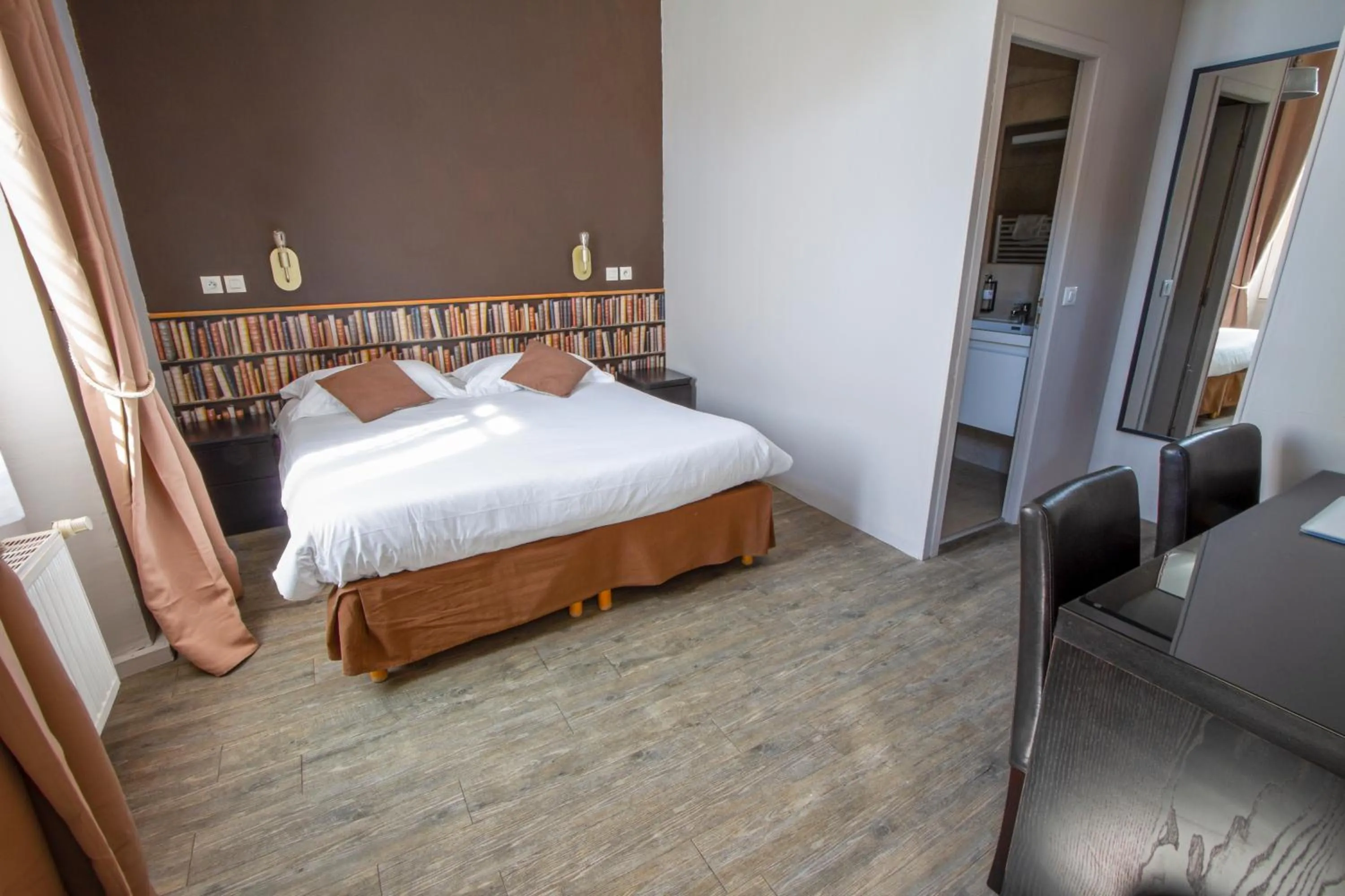 Bed in Hotel Chalet De L'isere