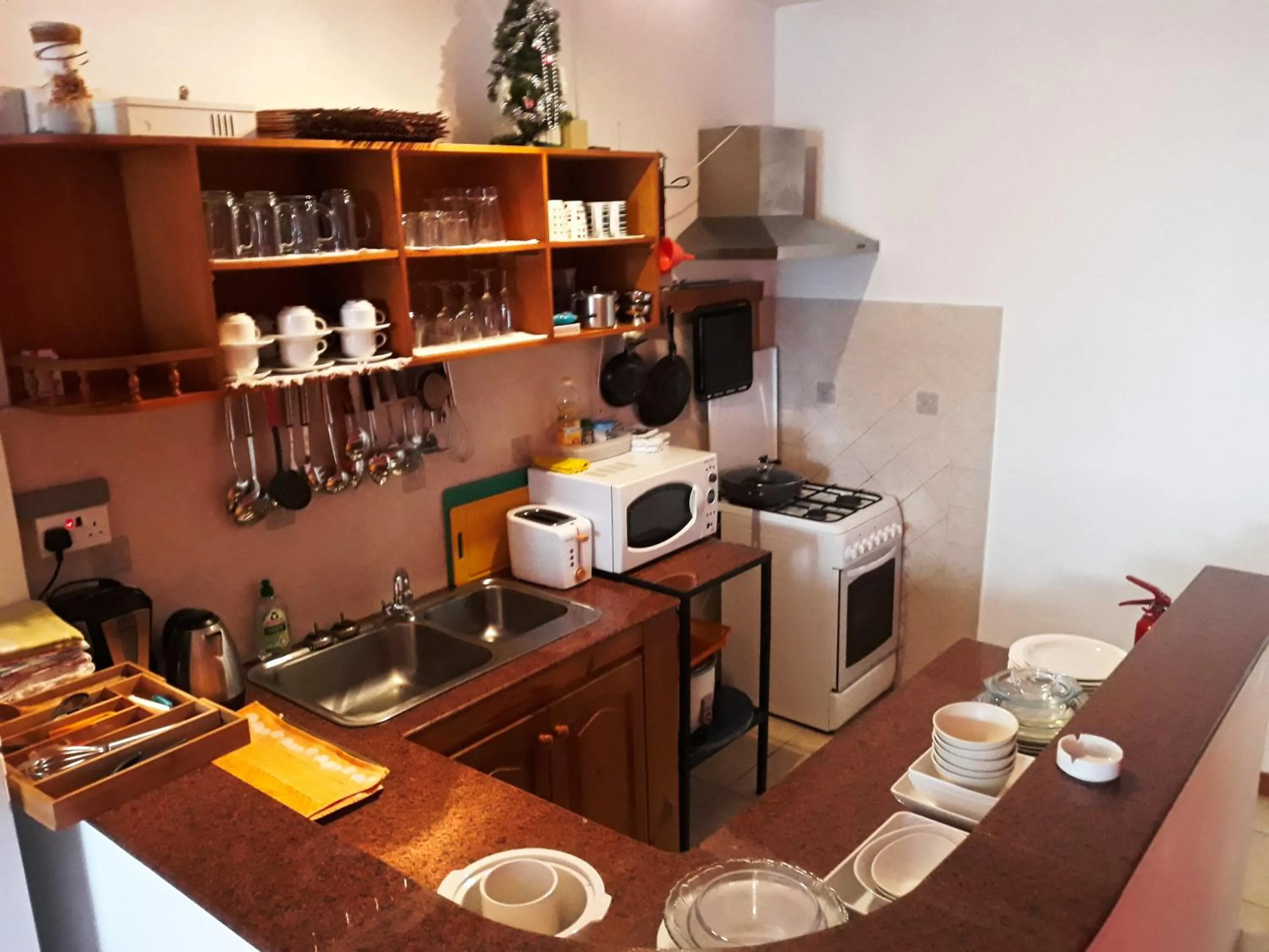 Kitchen or kitchenette in Flo Villa