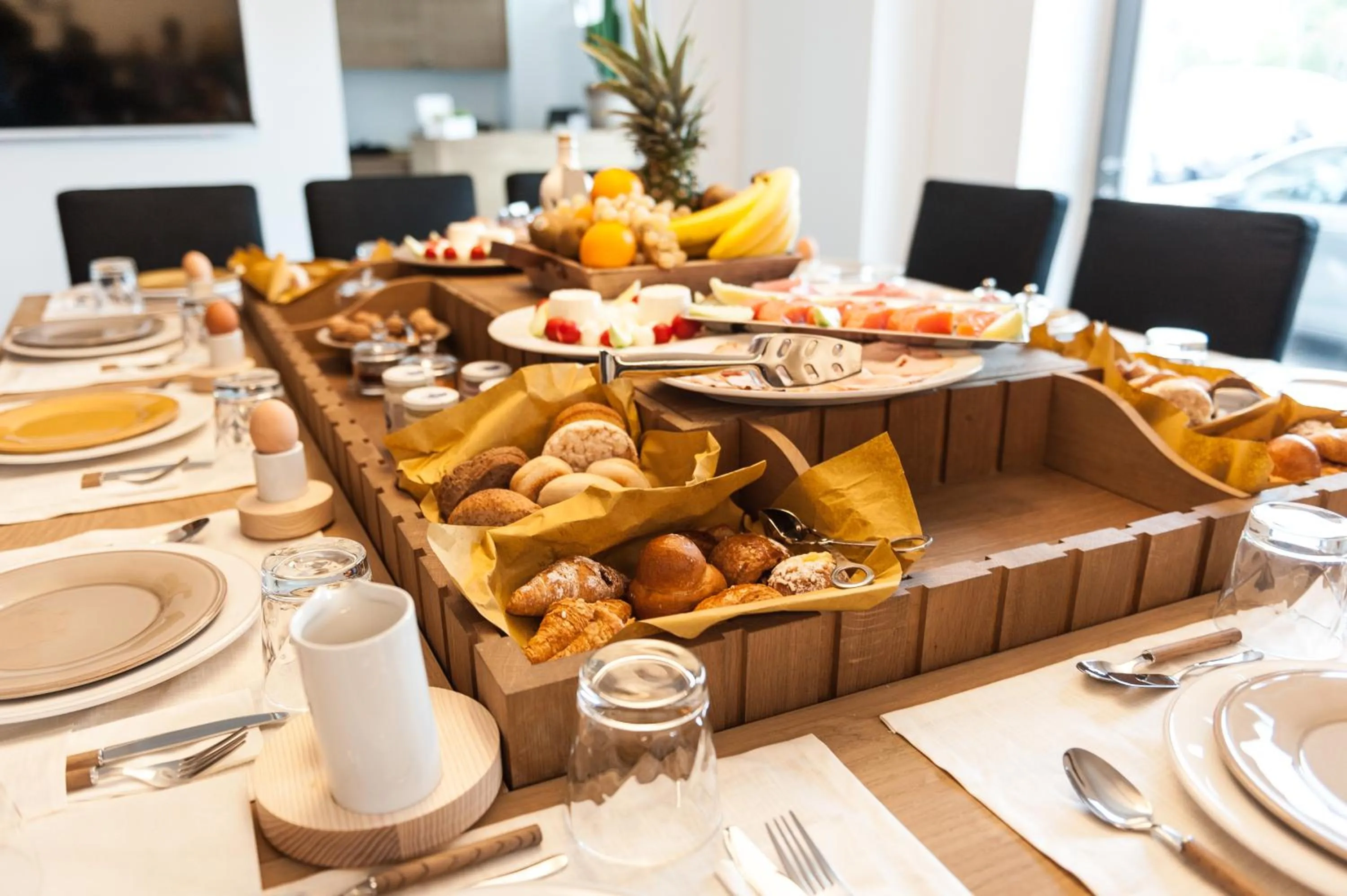 Buffet breakfast in Al Pescatore - B&B