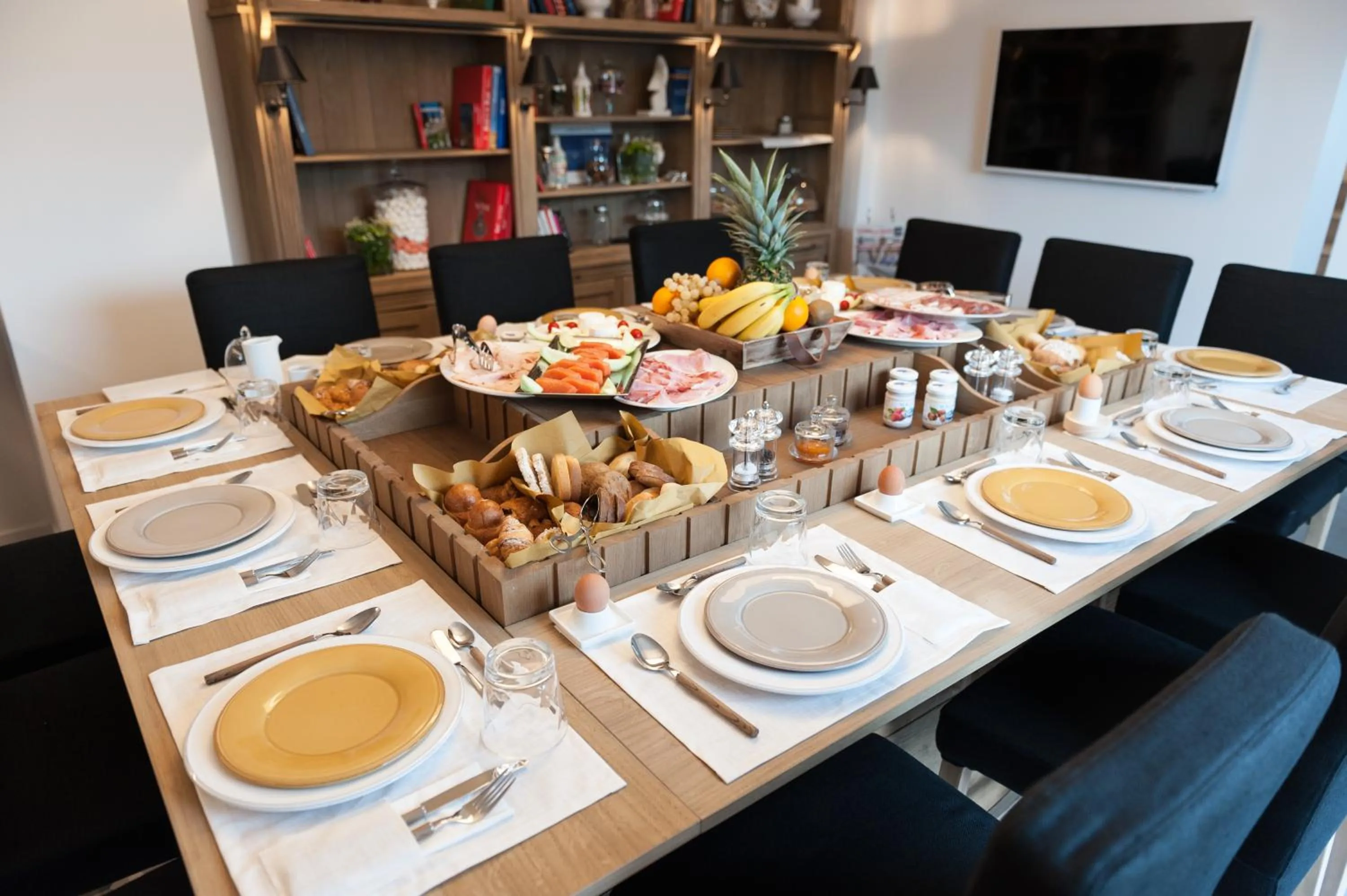 Buffet breakfast in Al Pescatore - B&B