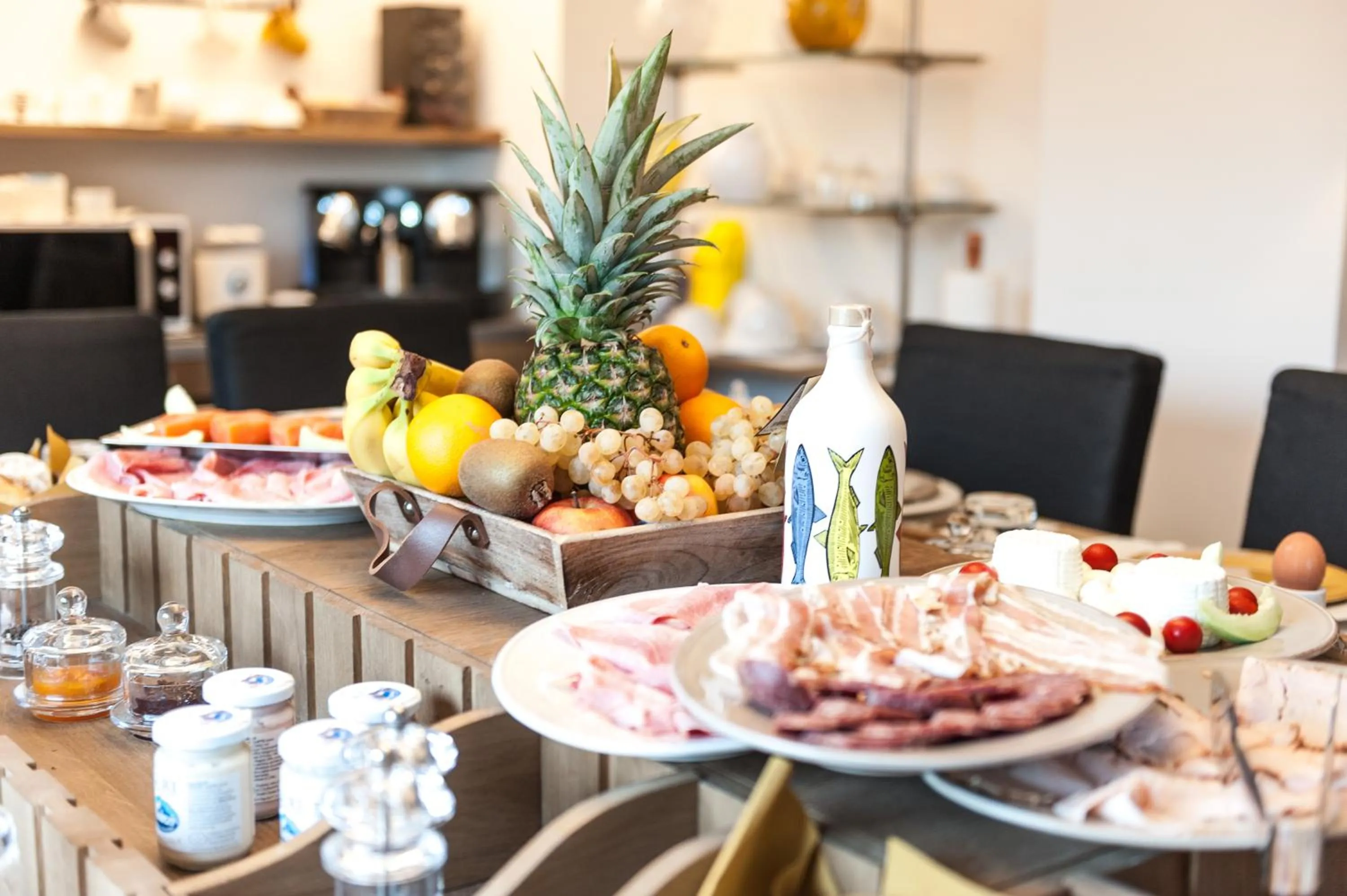 Buffet breakfast in Al Pescatore - B&B