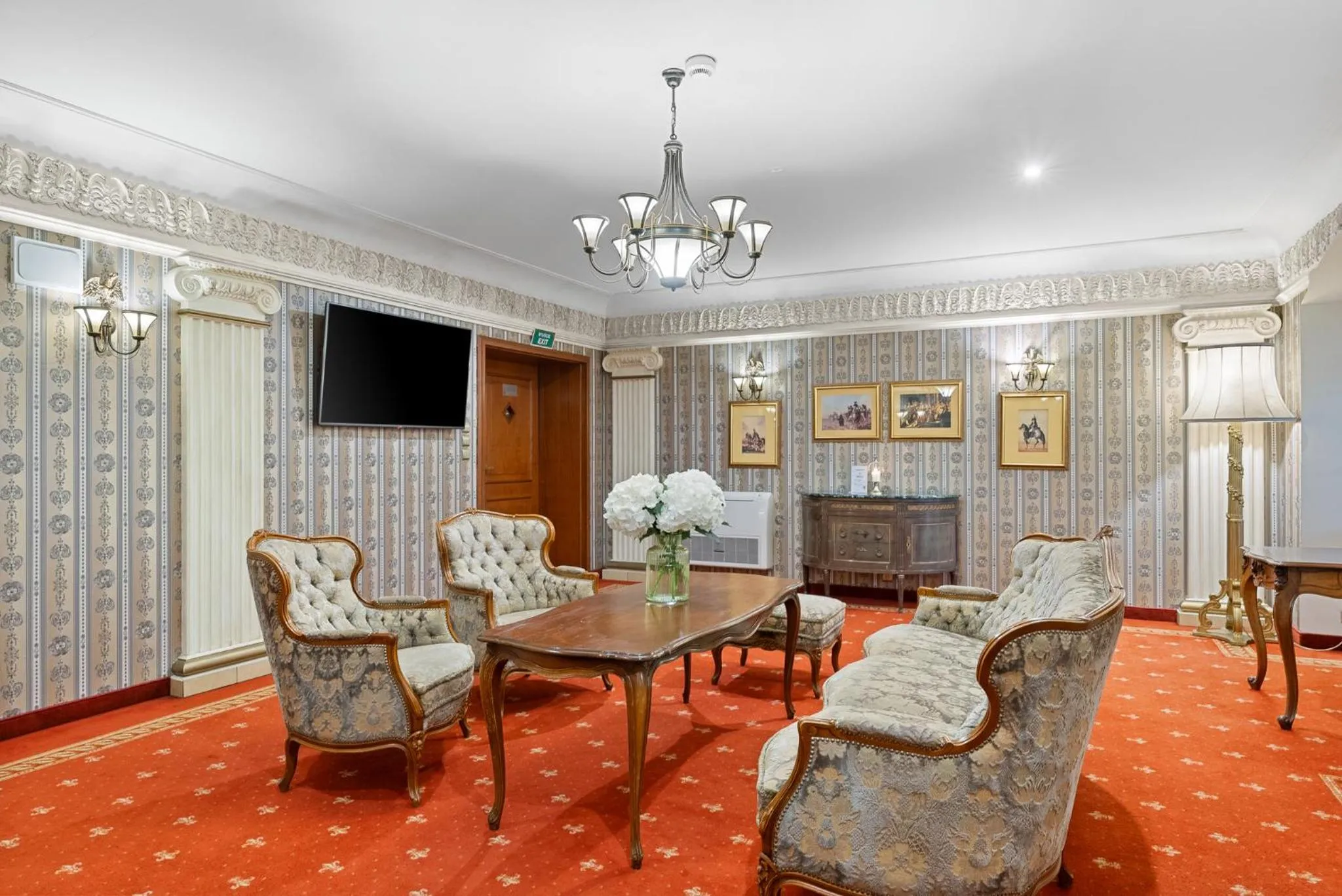 Seating area in Hotel Diament Bella Notte Katowice - Chorzów