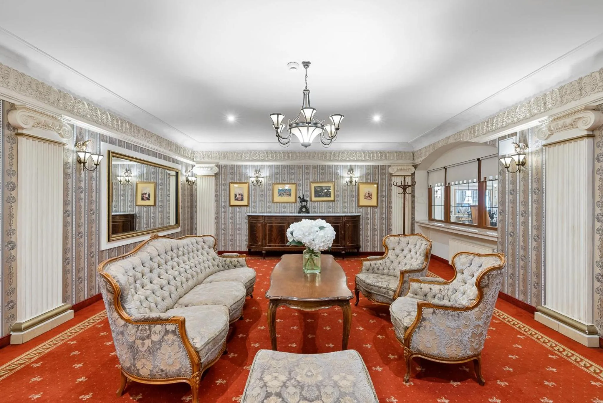 Seating area in Hotel Diament Bella Notte Katowice - Chorzów