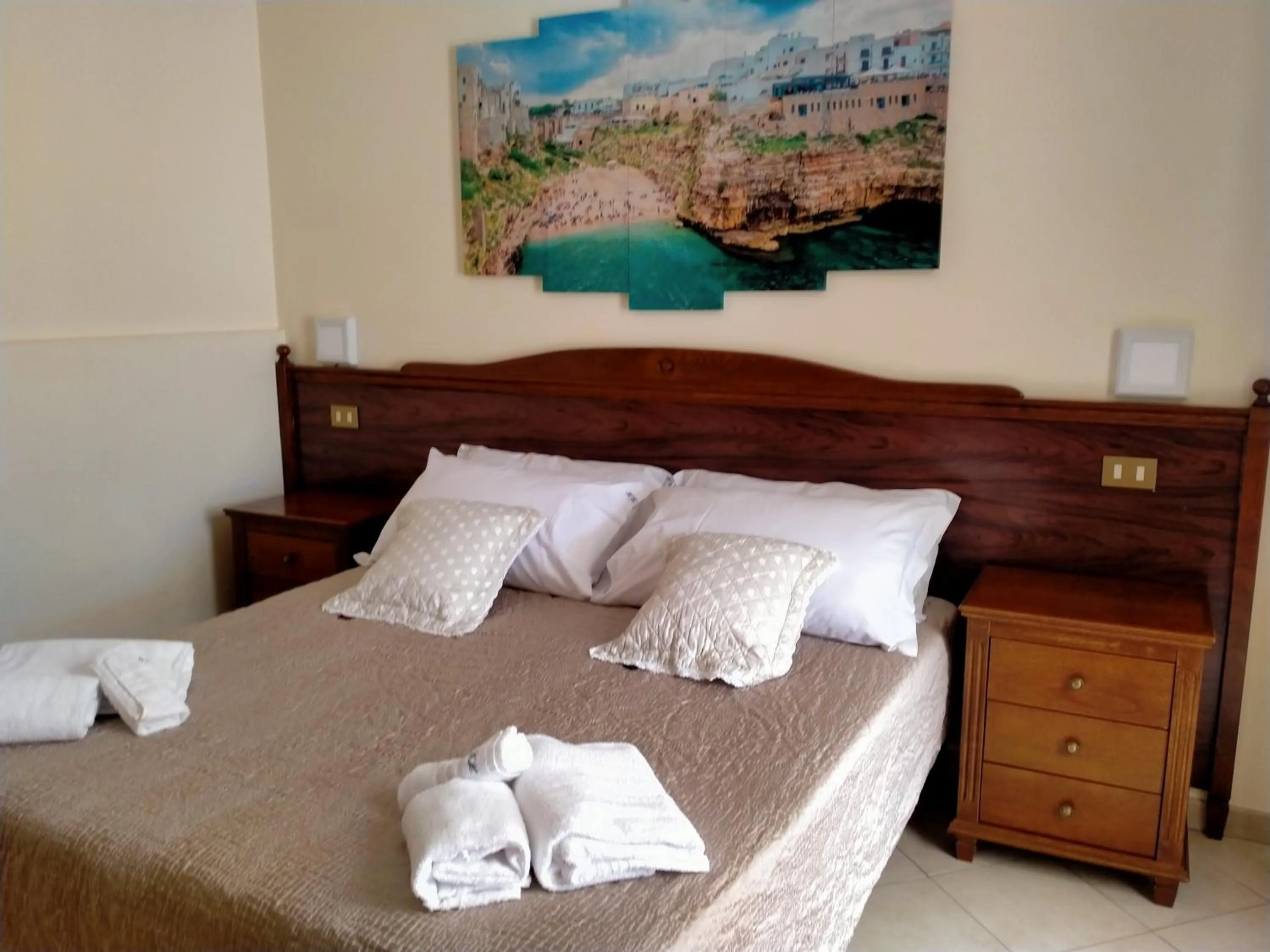 Bedroom, Bed in Hotel Grotticelli