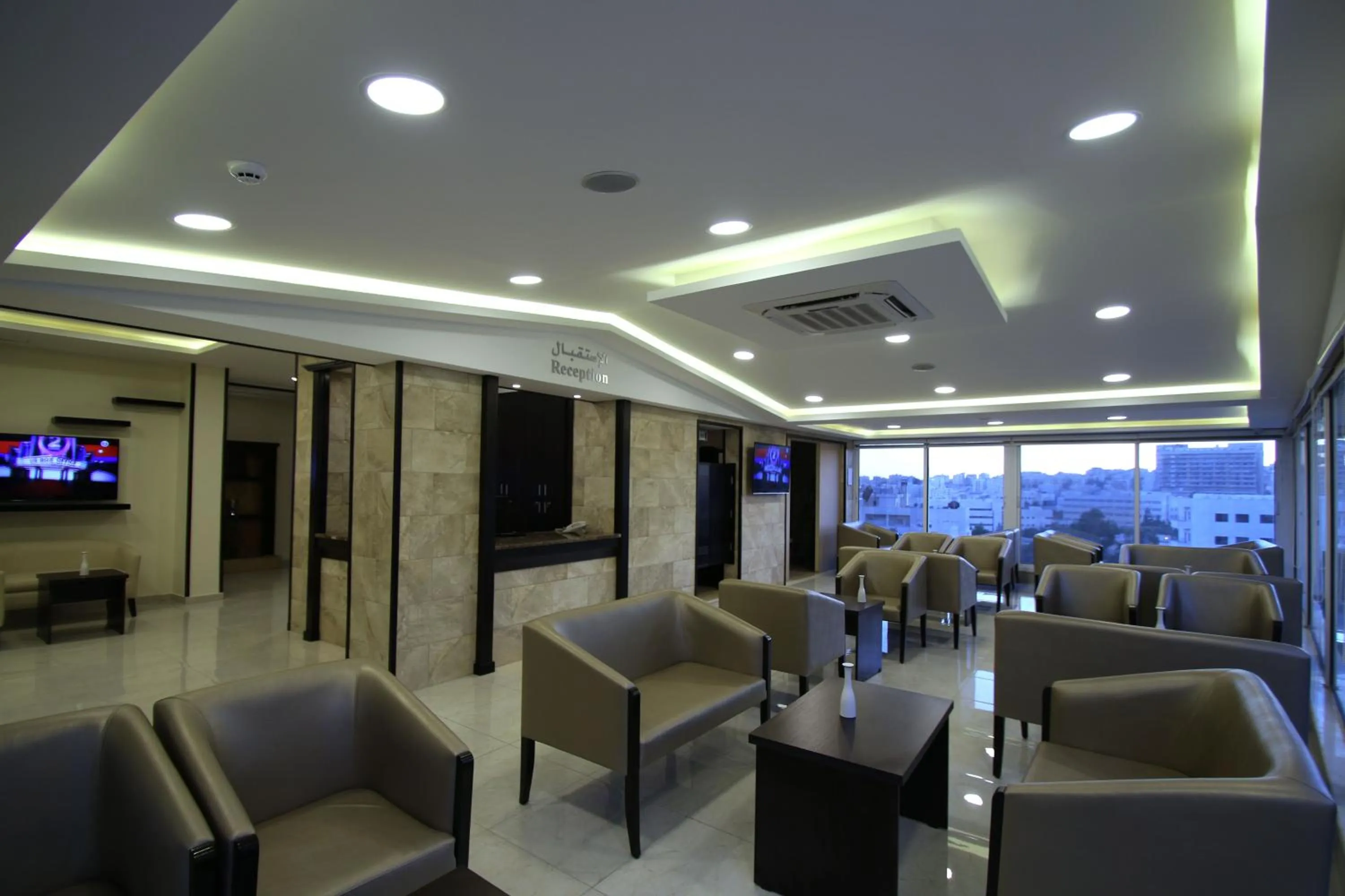 Seating area in 360 Hotel By FHM