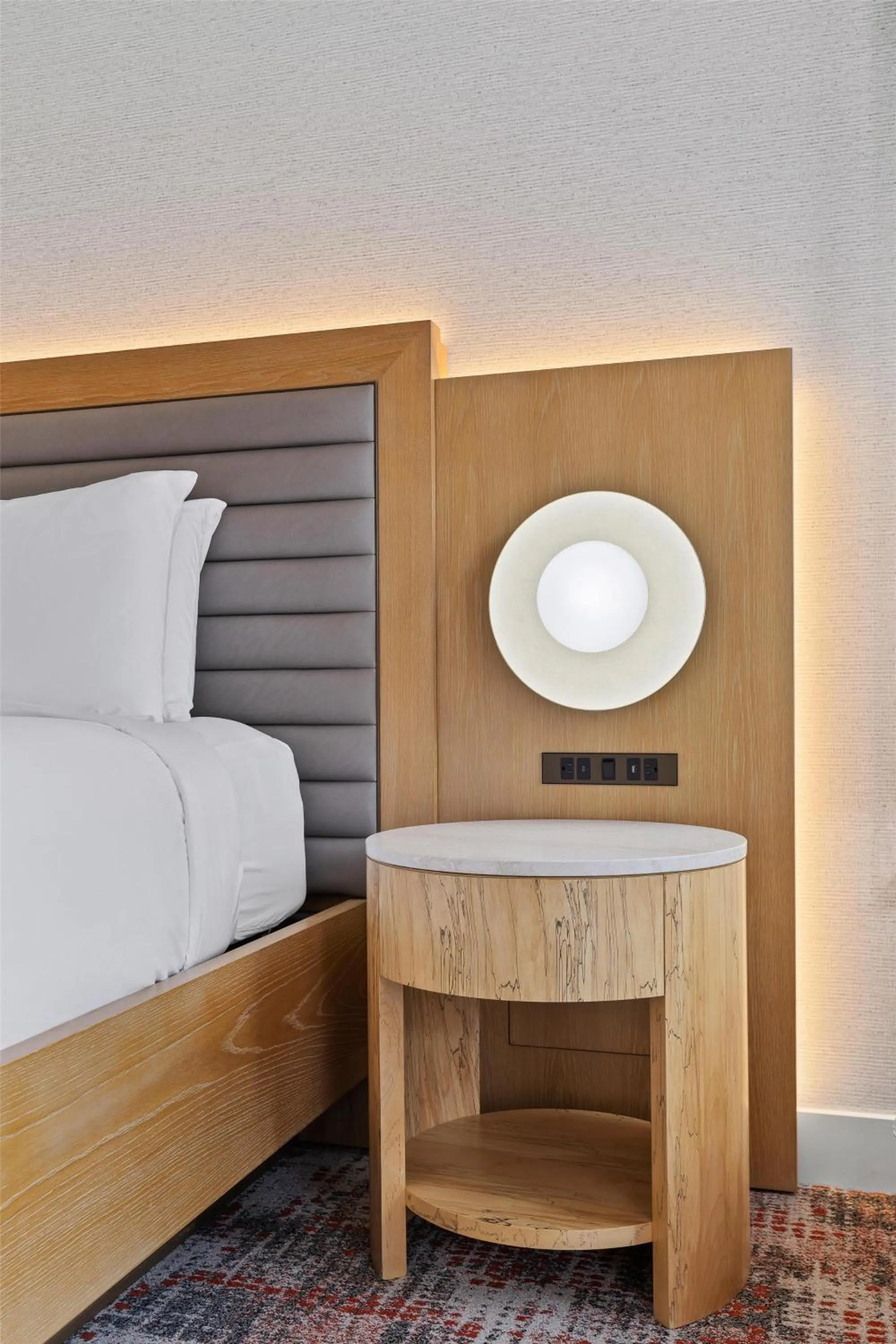 Bed in Hotel De Novo Springdale, Tapestry Collection by Hilton