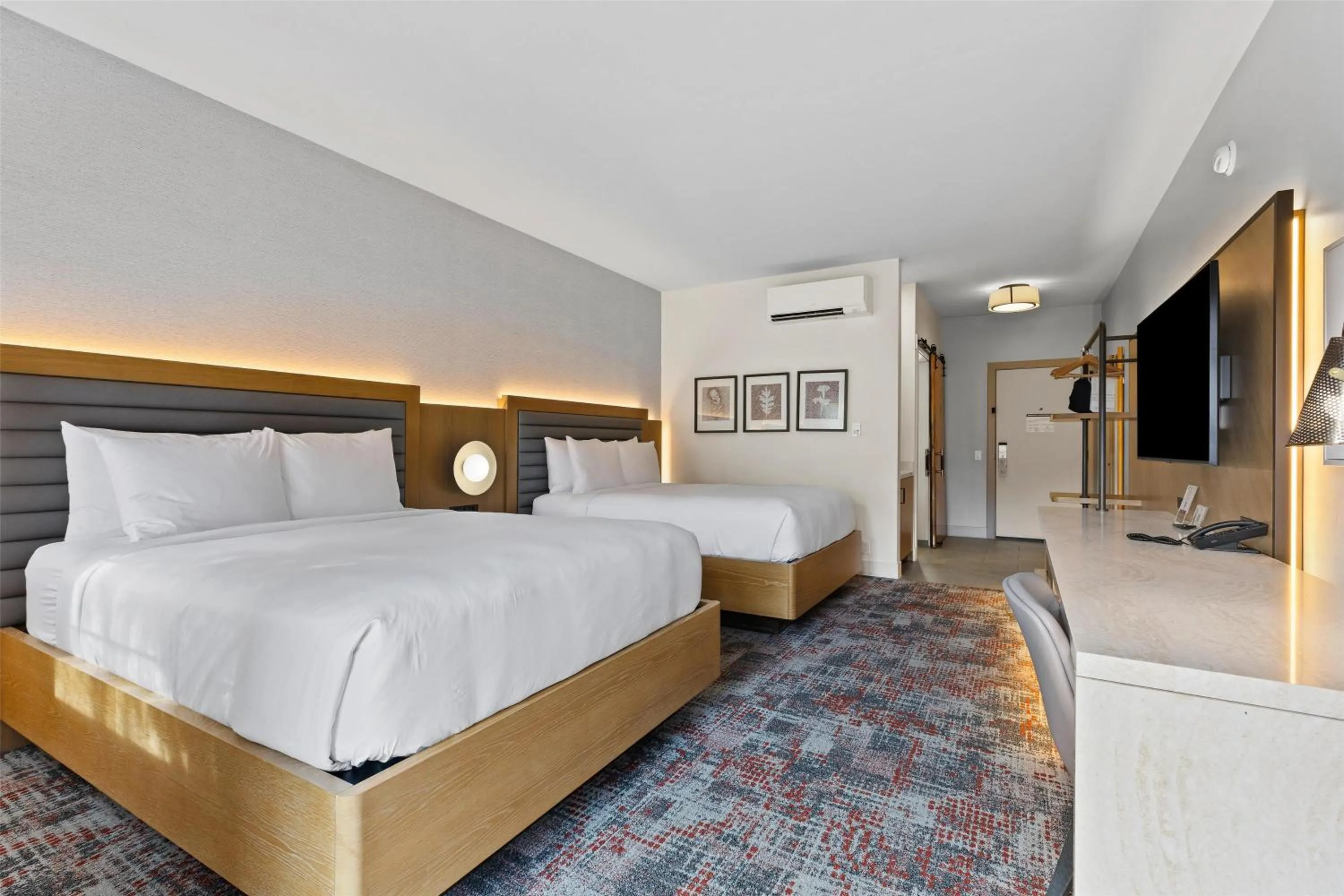 Bed in Hotel De Novo Springdale, Tapestry Collection by Hilton