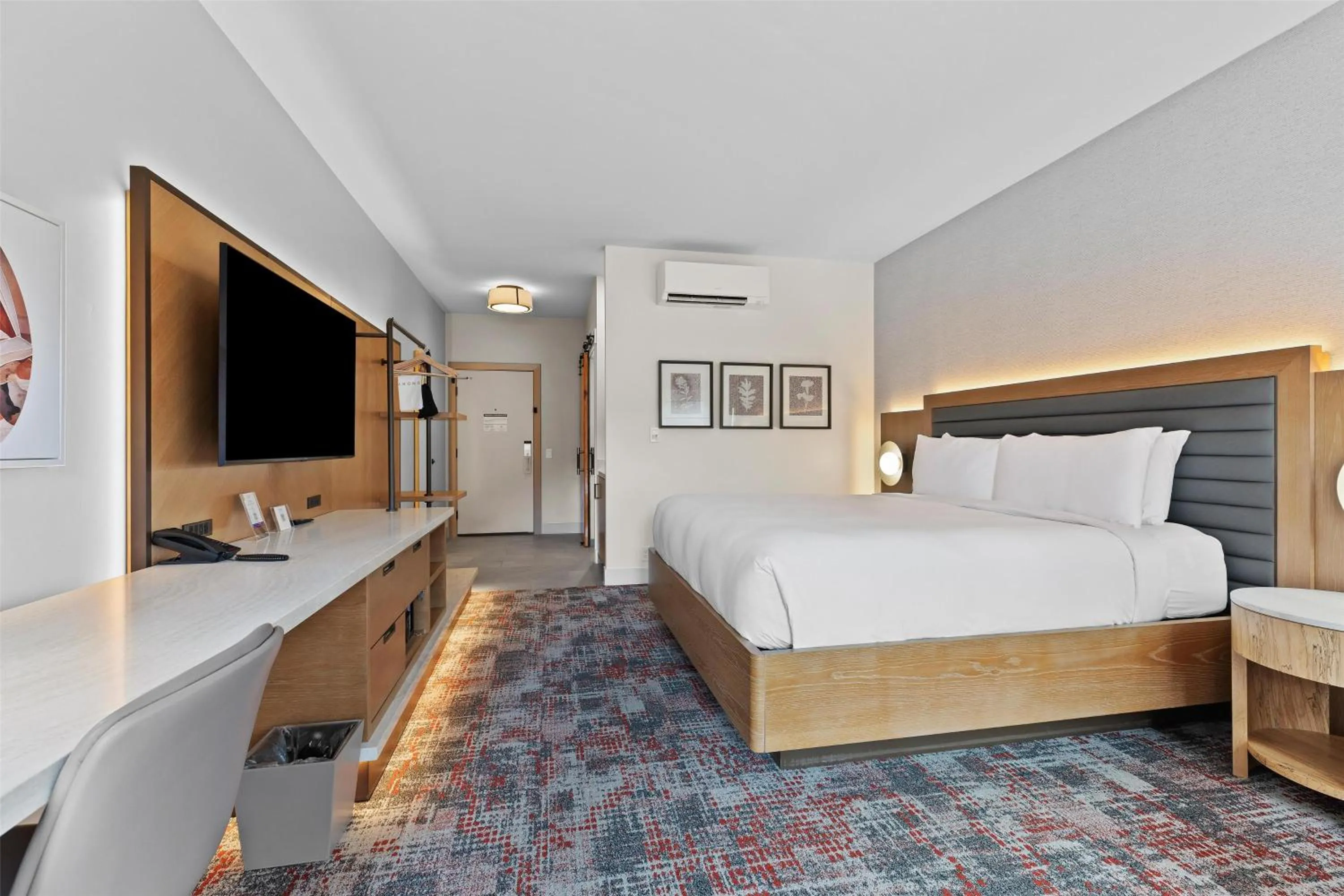 Bed in Hotel De Novo Springdale, Tapestry Collection by Hilton