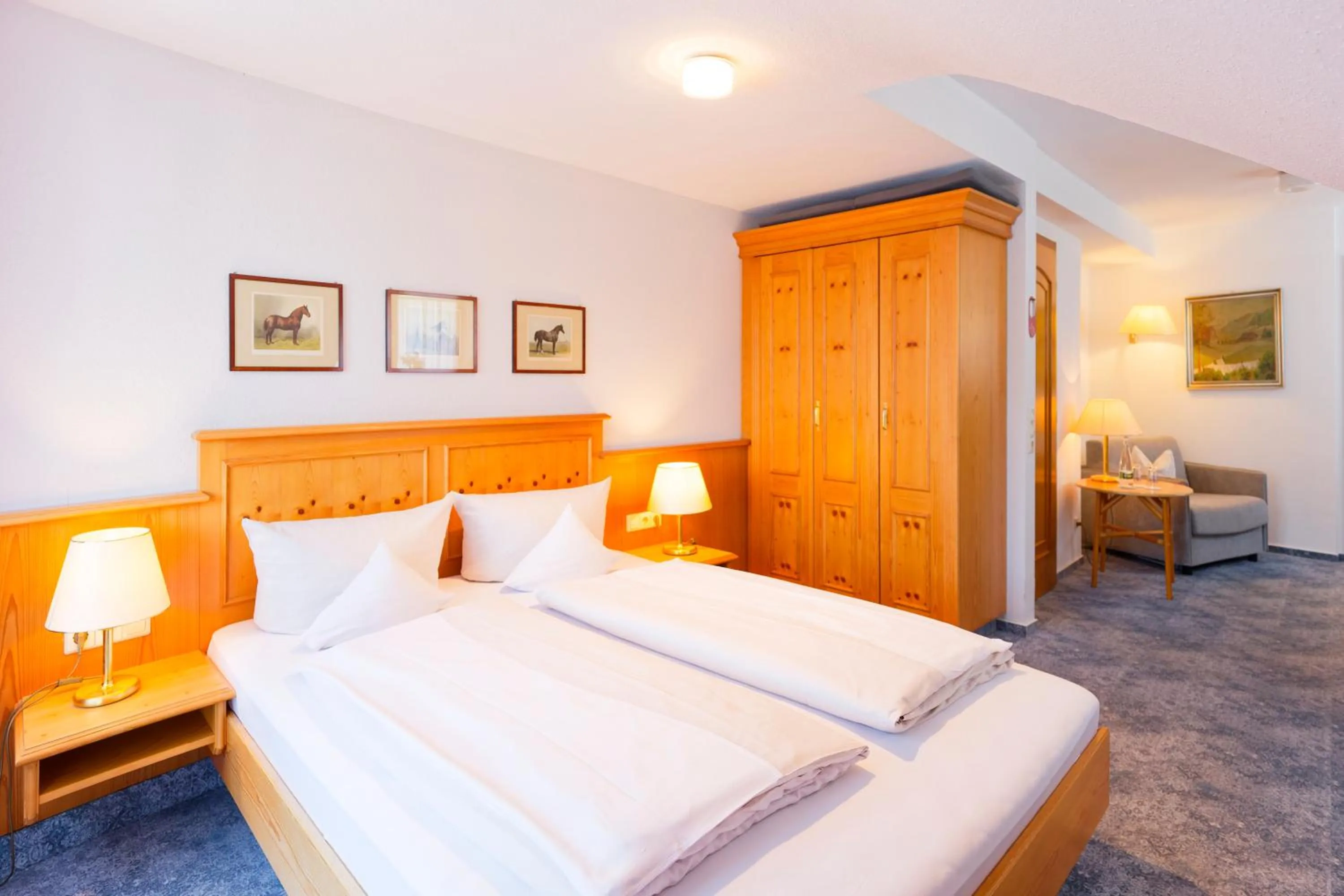 Bed in Hotel Gasthaus Adler