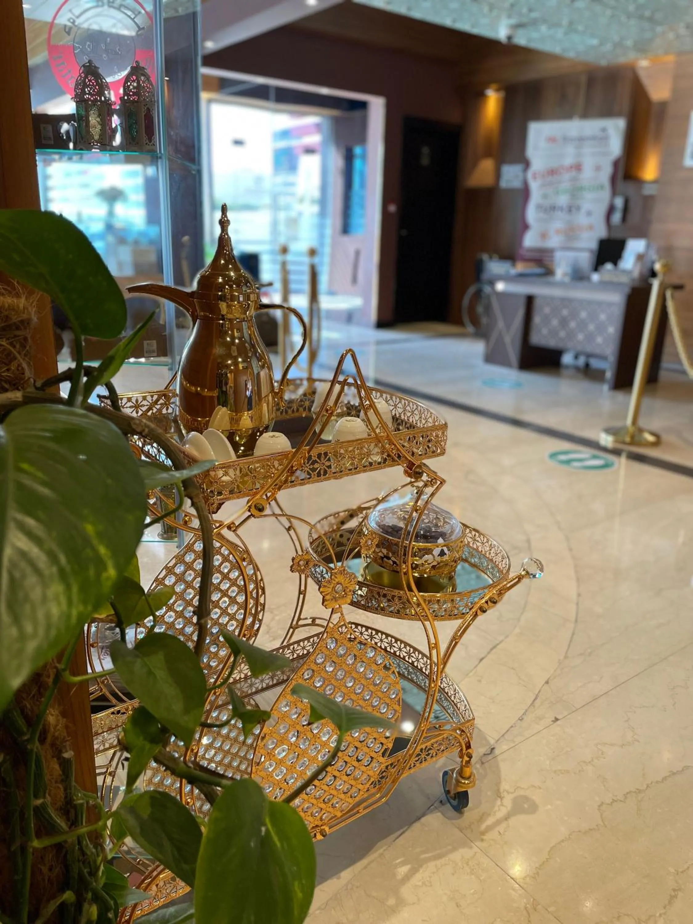 Lobby or reception in Al Mansour Plaza Hotel