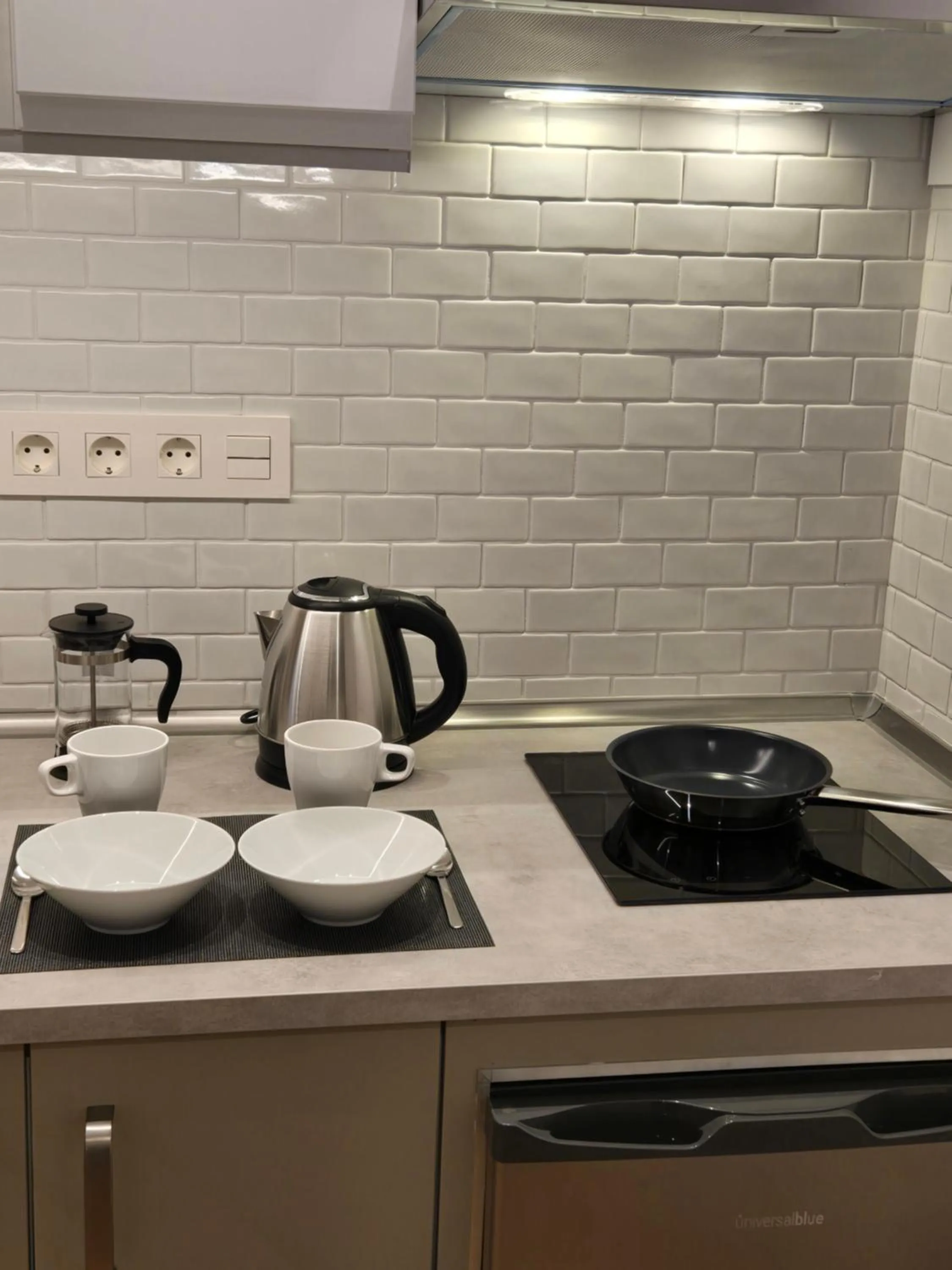 Kitchen or kitchenette in Hostal Comercial