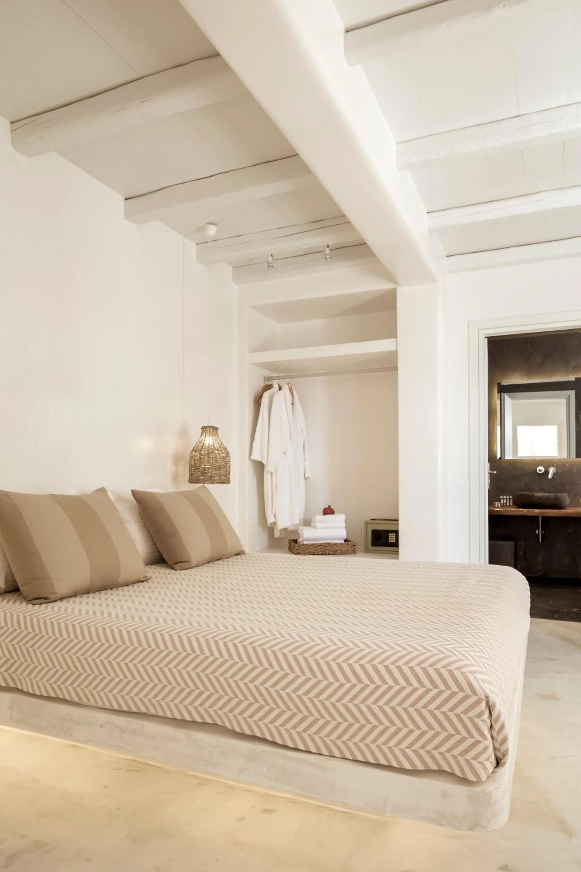 Bedroom, Bed in Naxian Collection - Small Luxury Hotel of the World