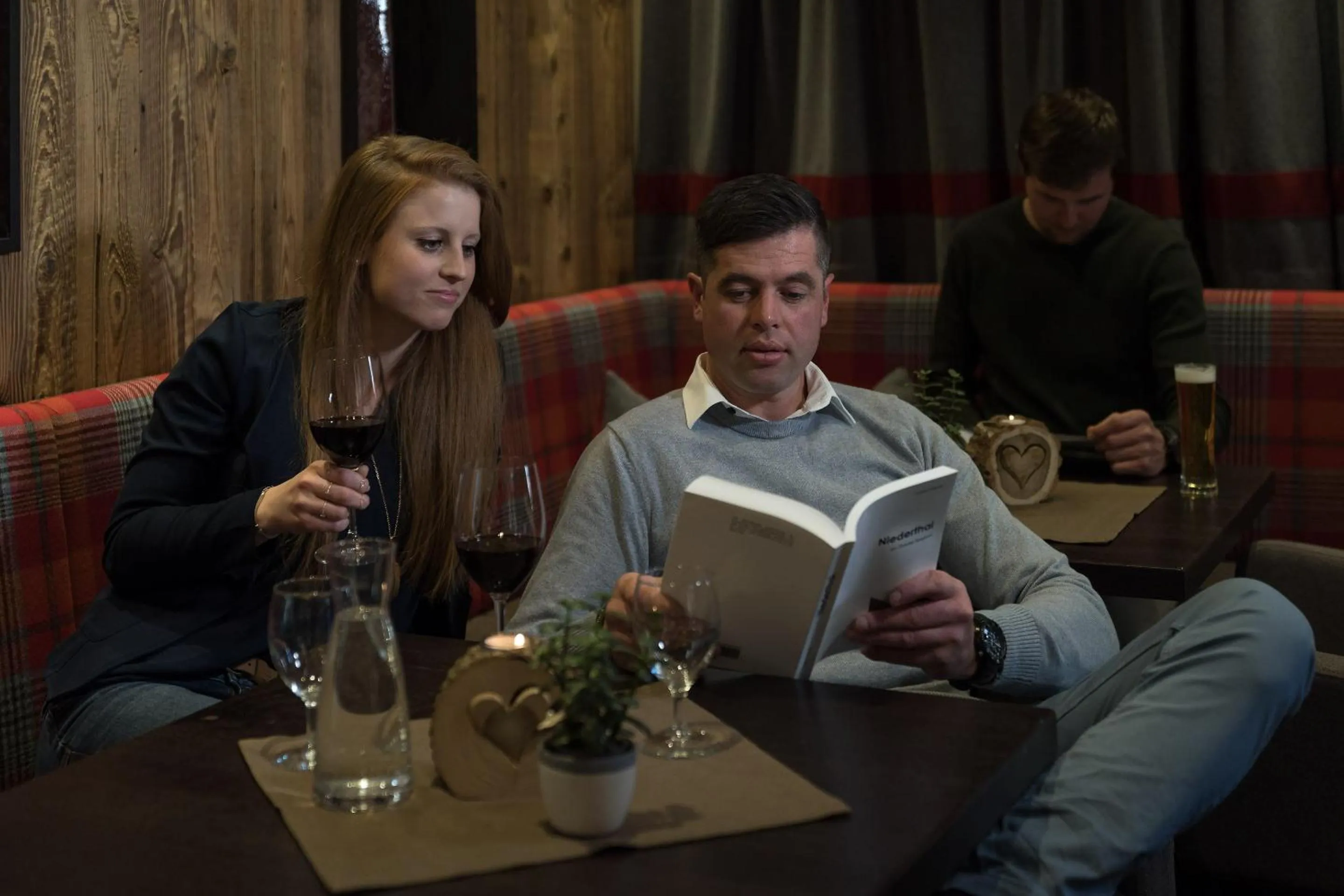 Communal lounge/ TV room in Tauferberg