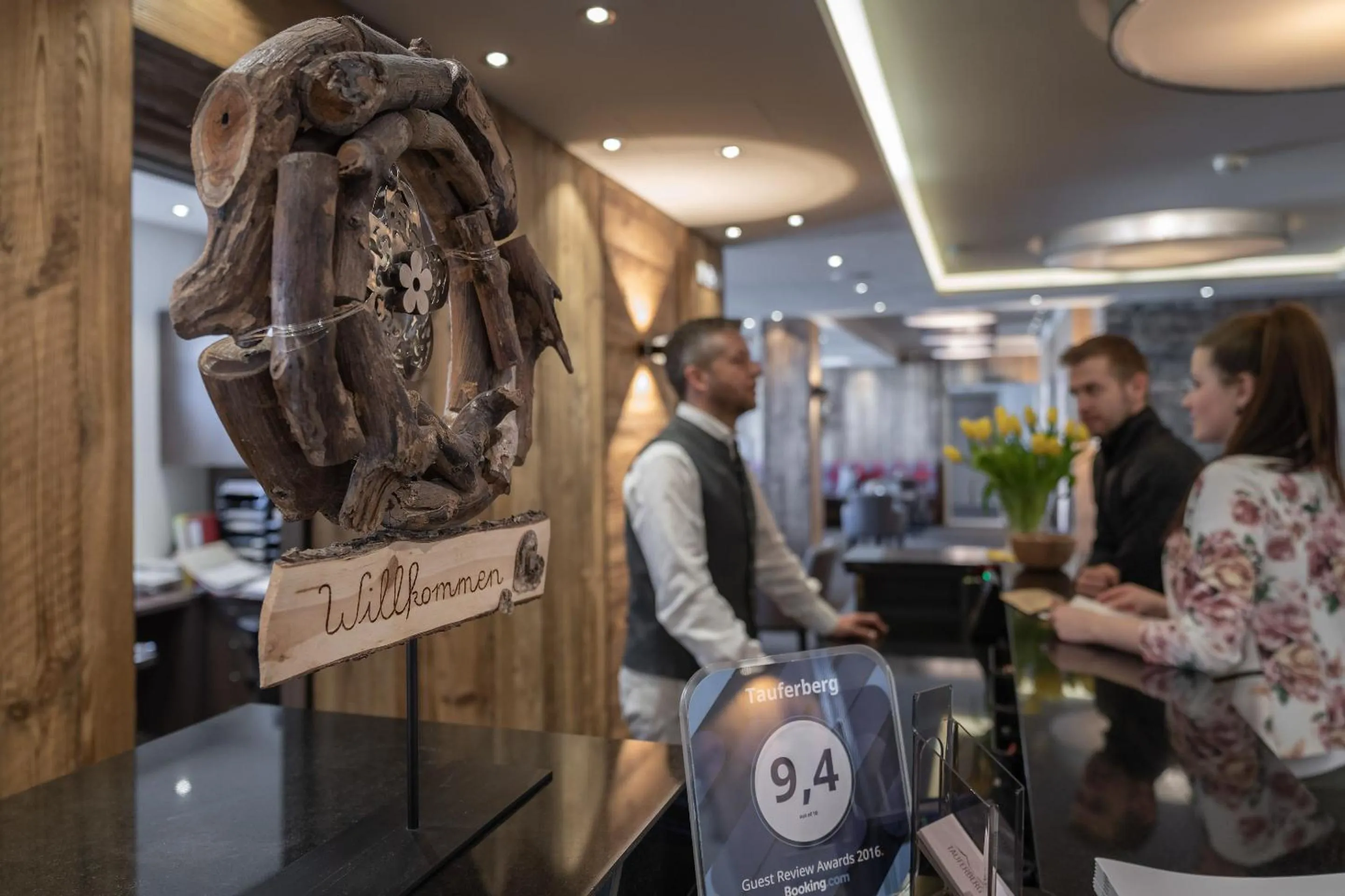 Lobby or reception in Tauferberg