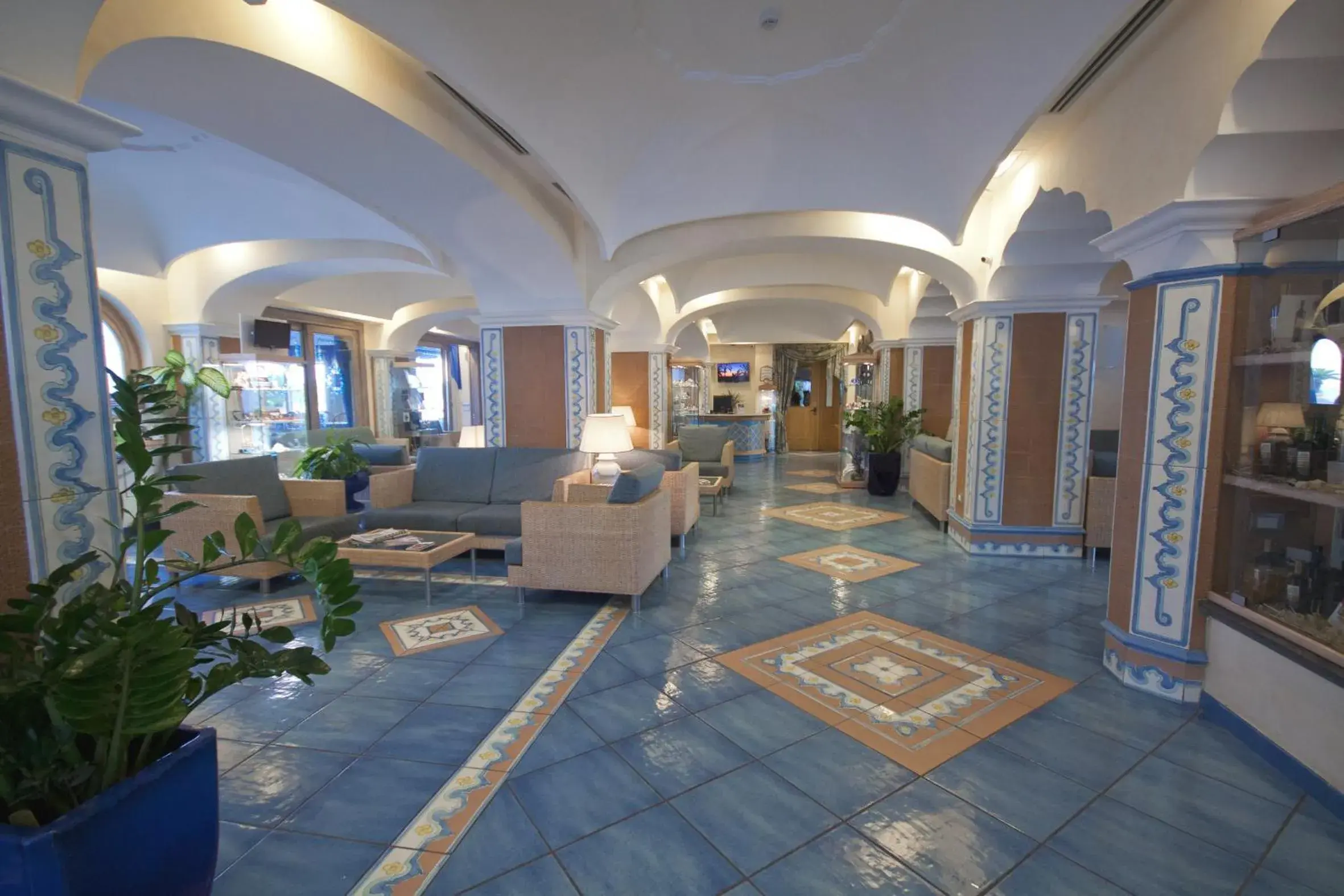 Lobby or reception in Sorriso Thermae Resort & Spa Lobby or reception in Sorriso Thermae Resort & Spa