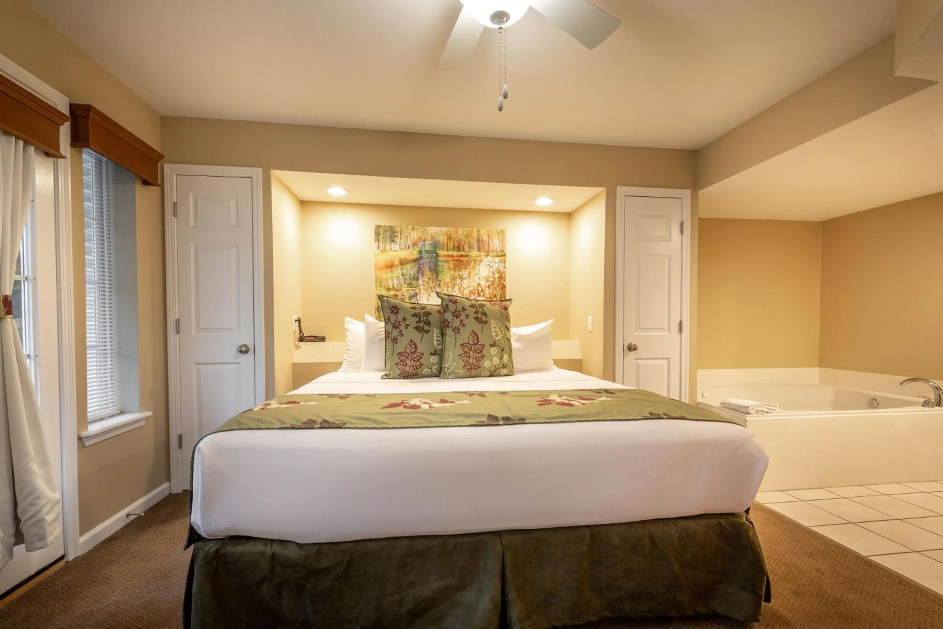 Bedroom, Bed in Carriage Place