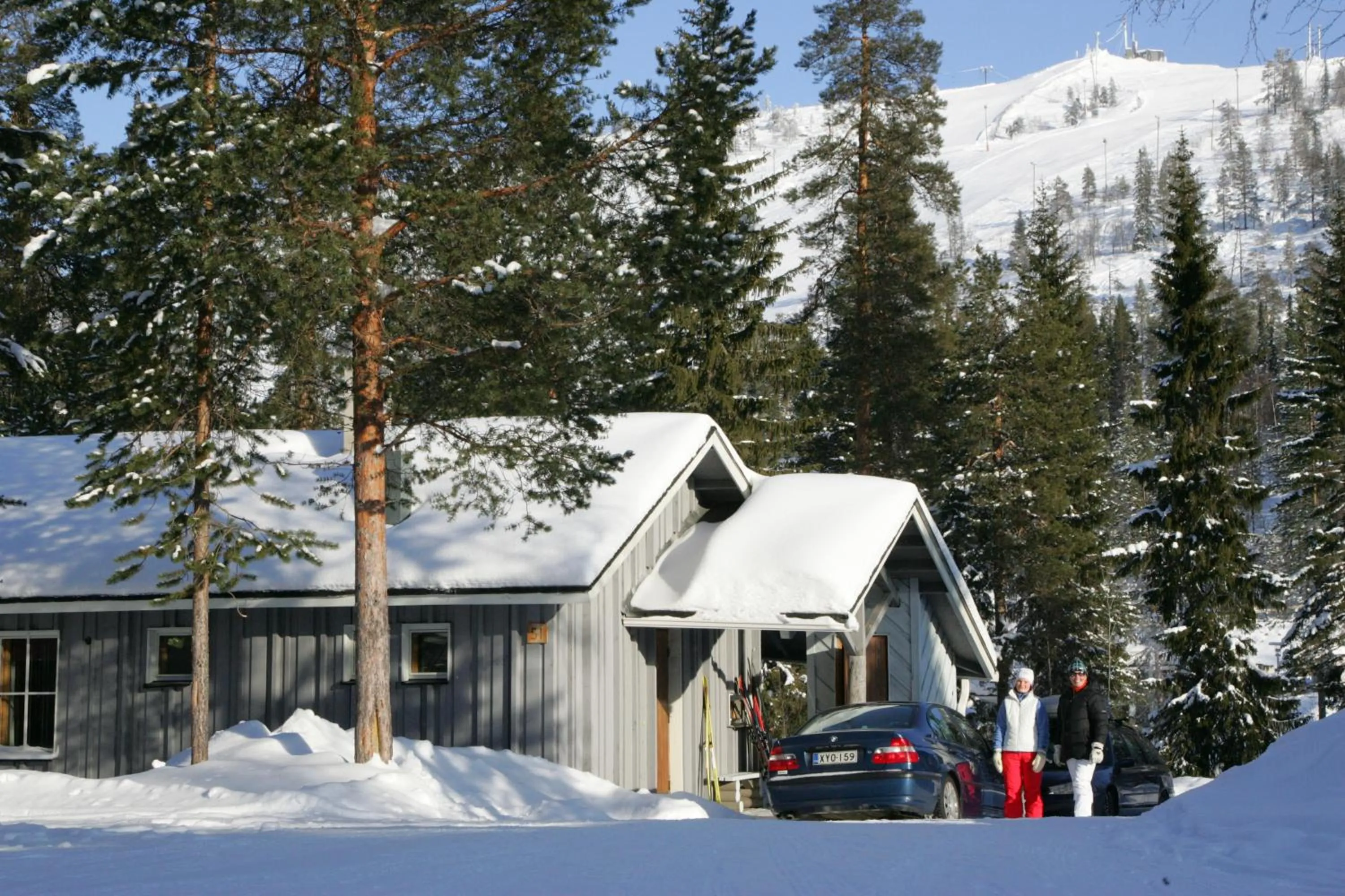 Winter in Sallatunturin Tuvat