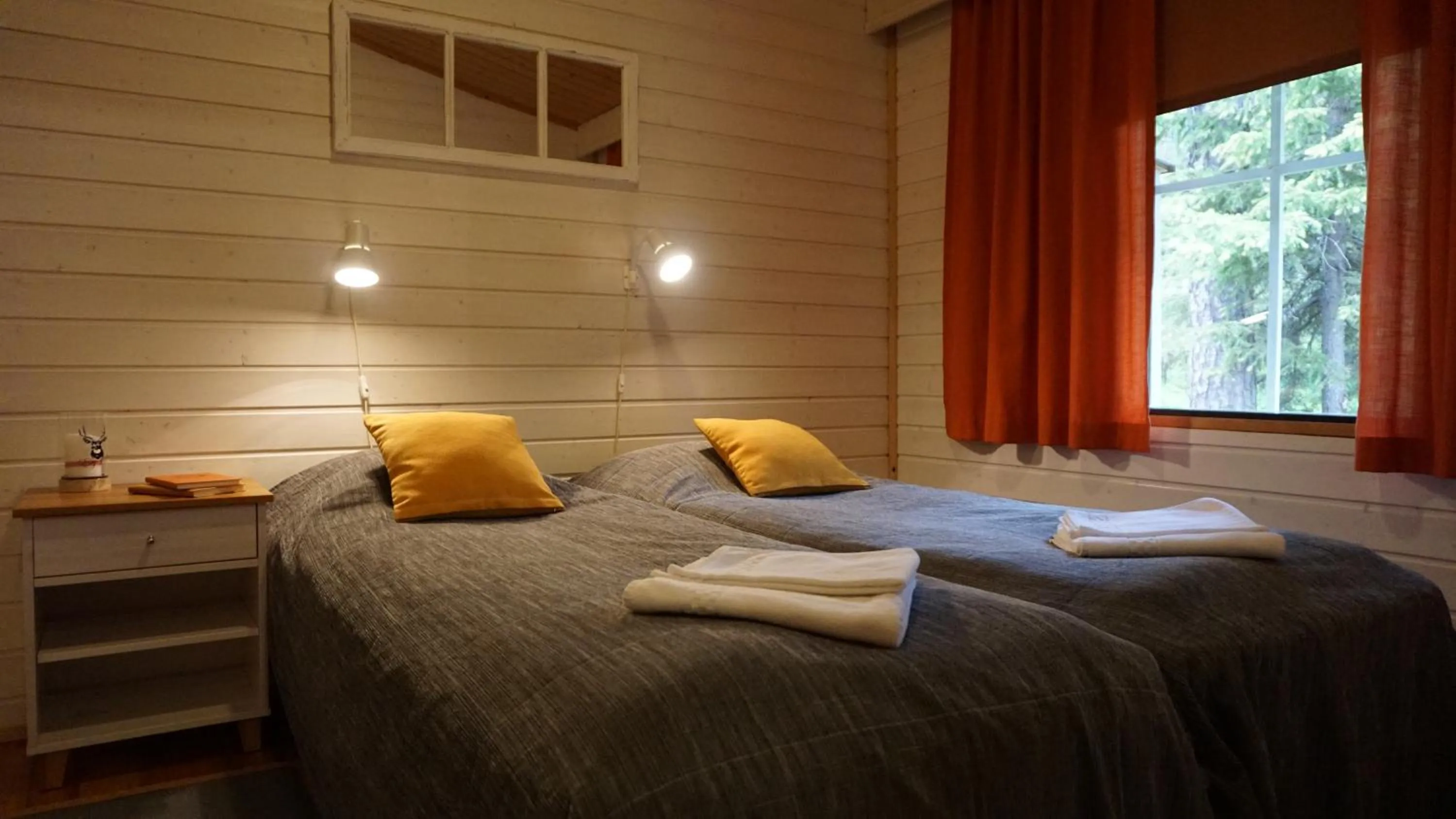 Bed in Sallatunturin Tuvat