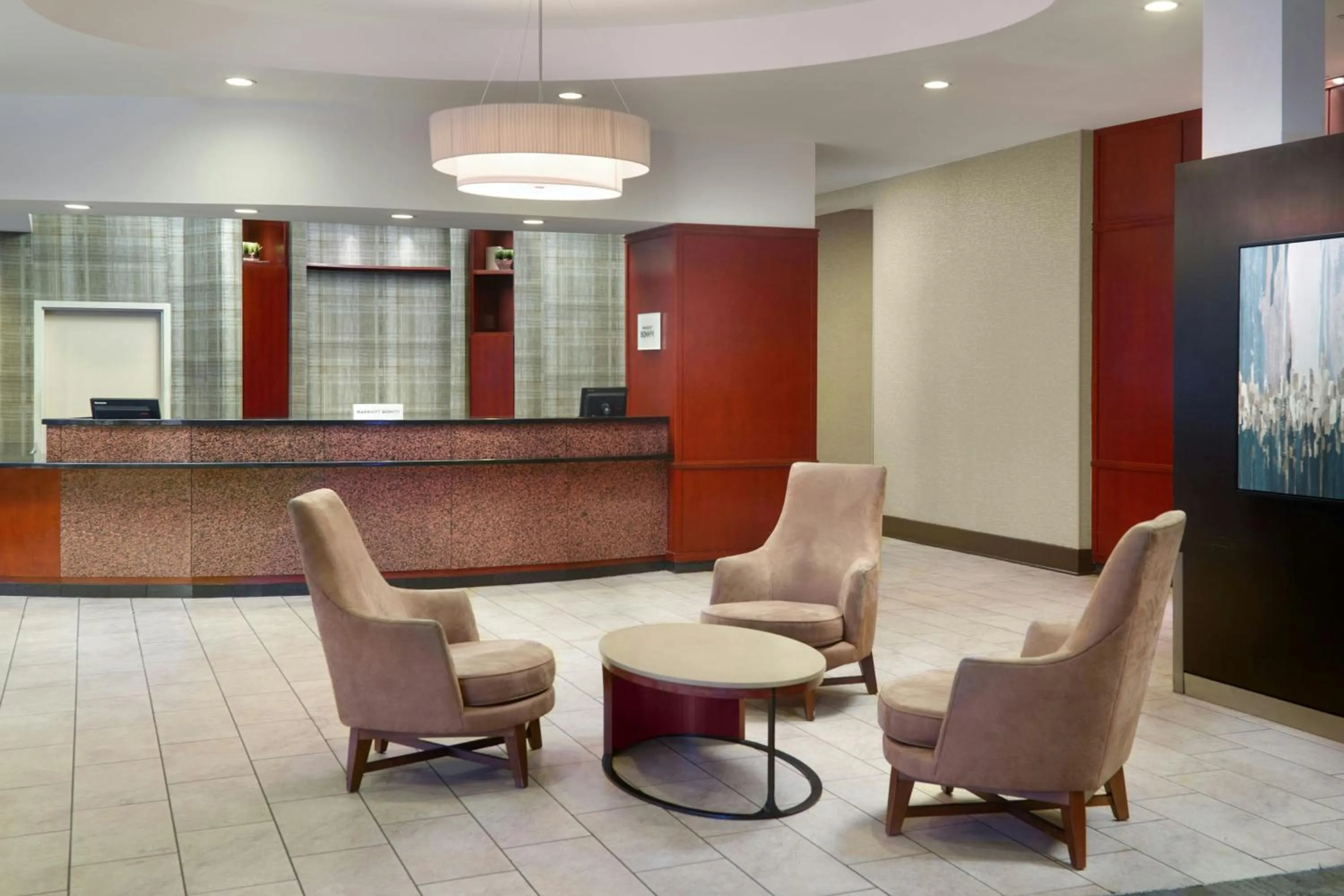 Lobby or reception in Courtyard by Marriott Birmingham Downtown at UAB