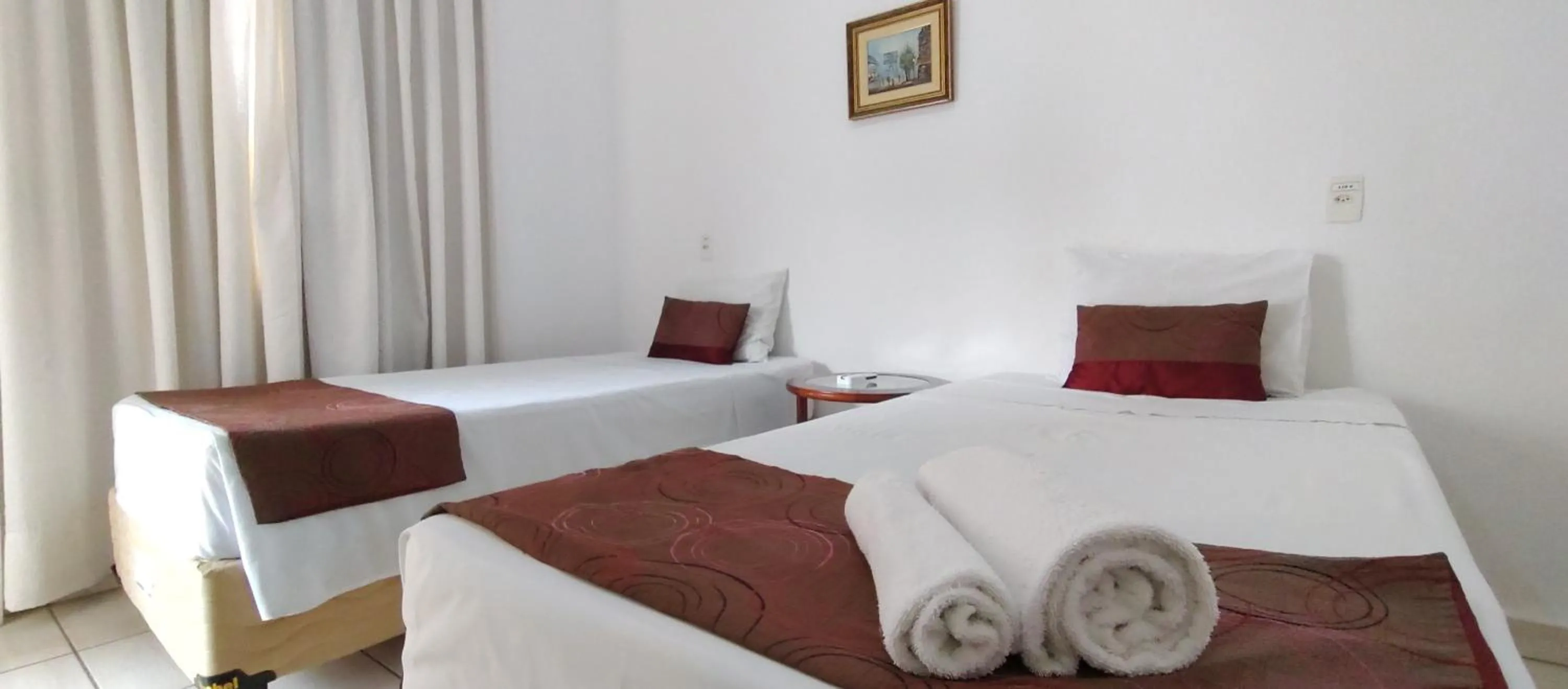 Bed in Hotel dos Lagos