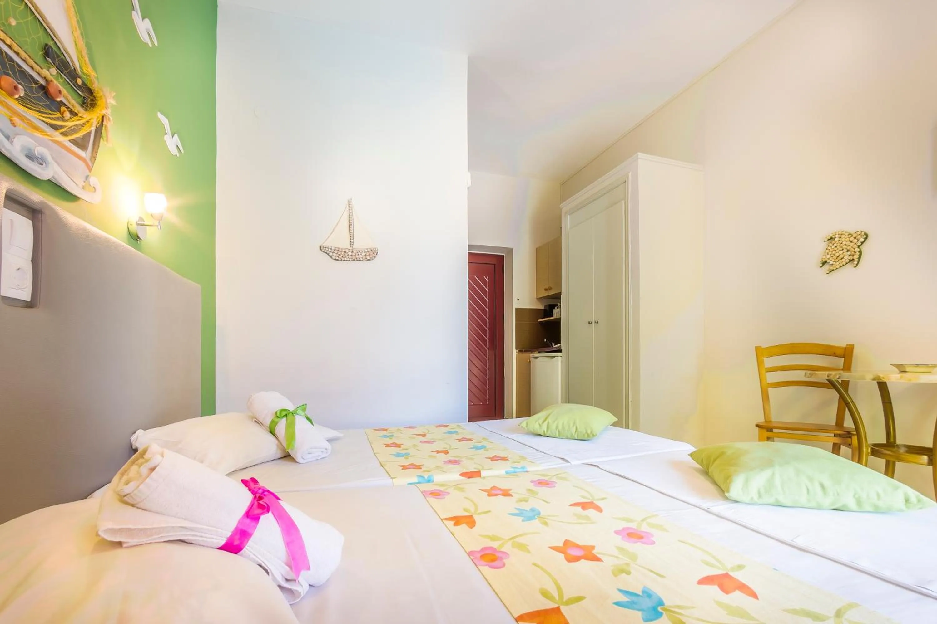 Bedroom, Bed in Elena's Studios