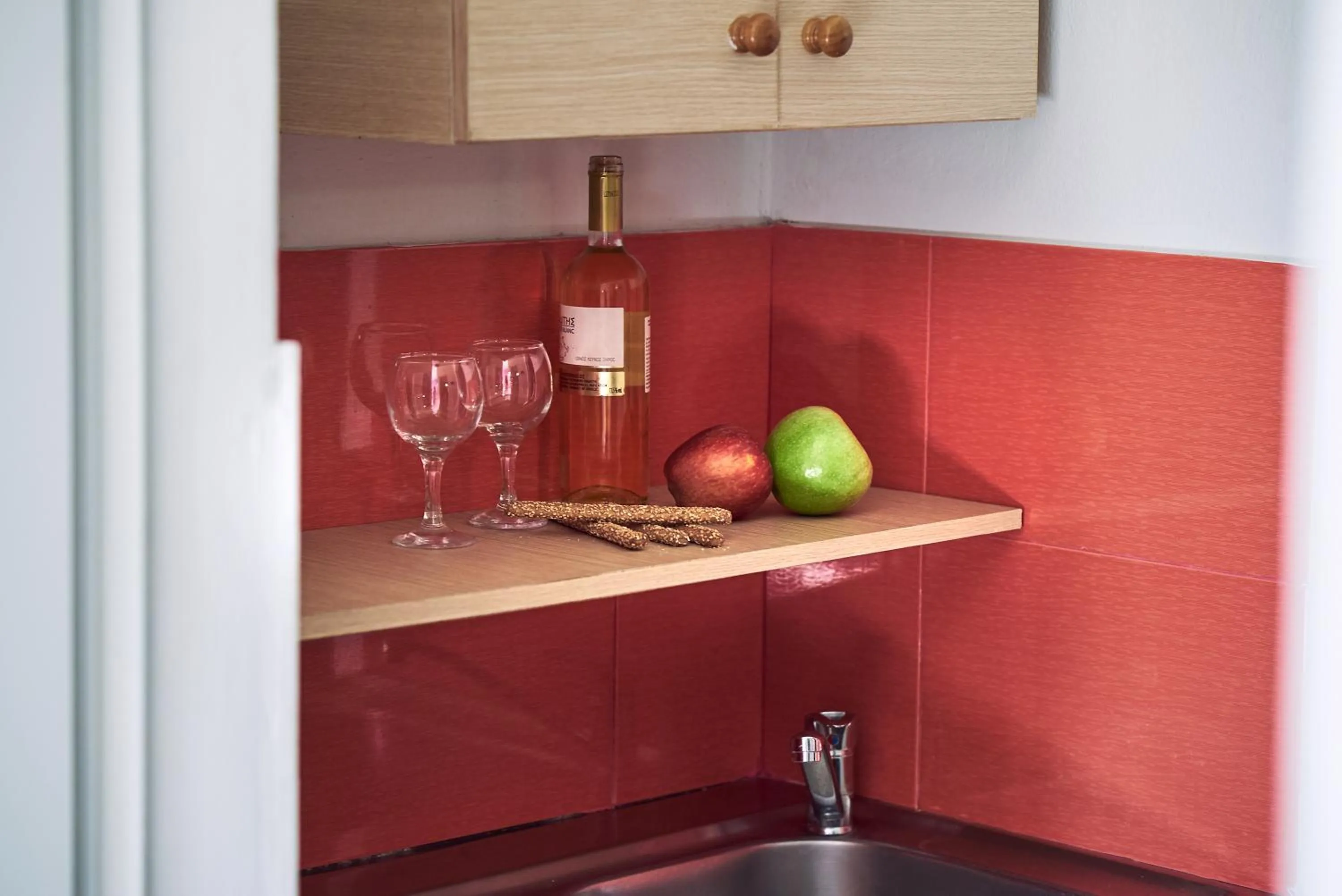 Kitchen or kitchenette in Elena's Studios