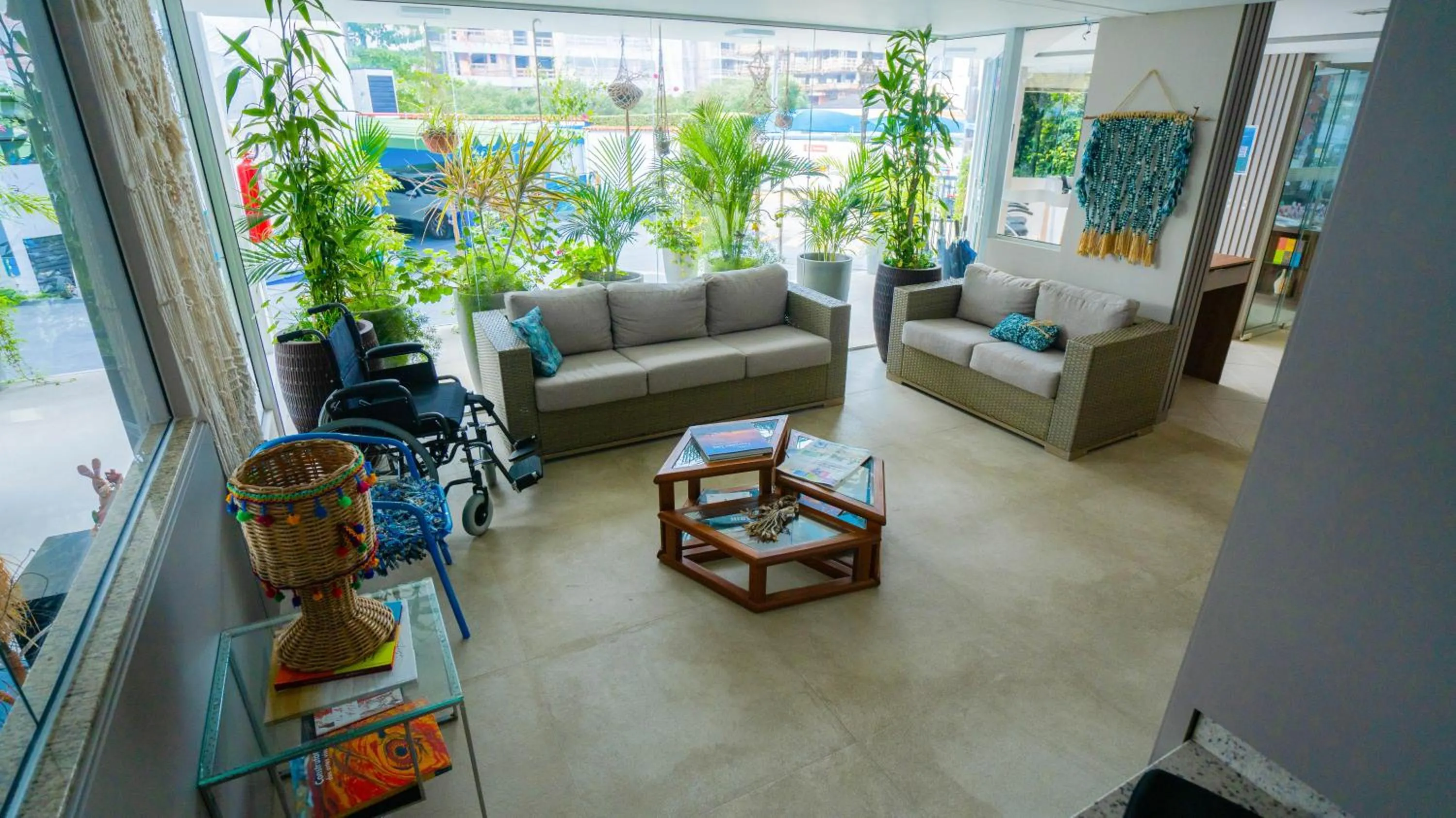 Lobby or reception in Hotel Sete Ilhas