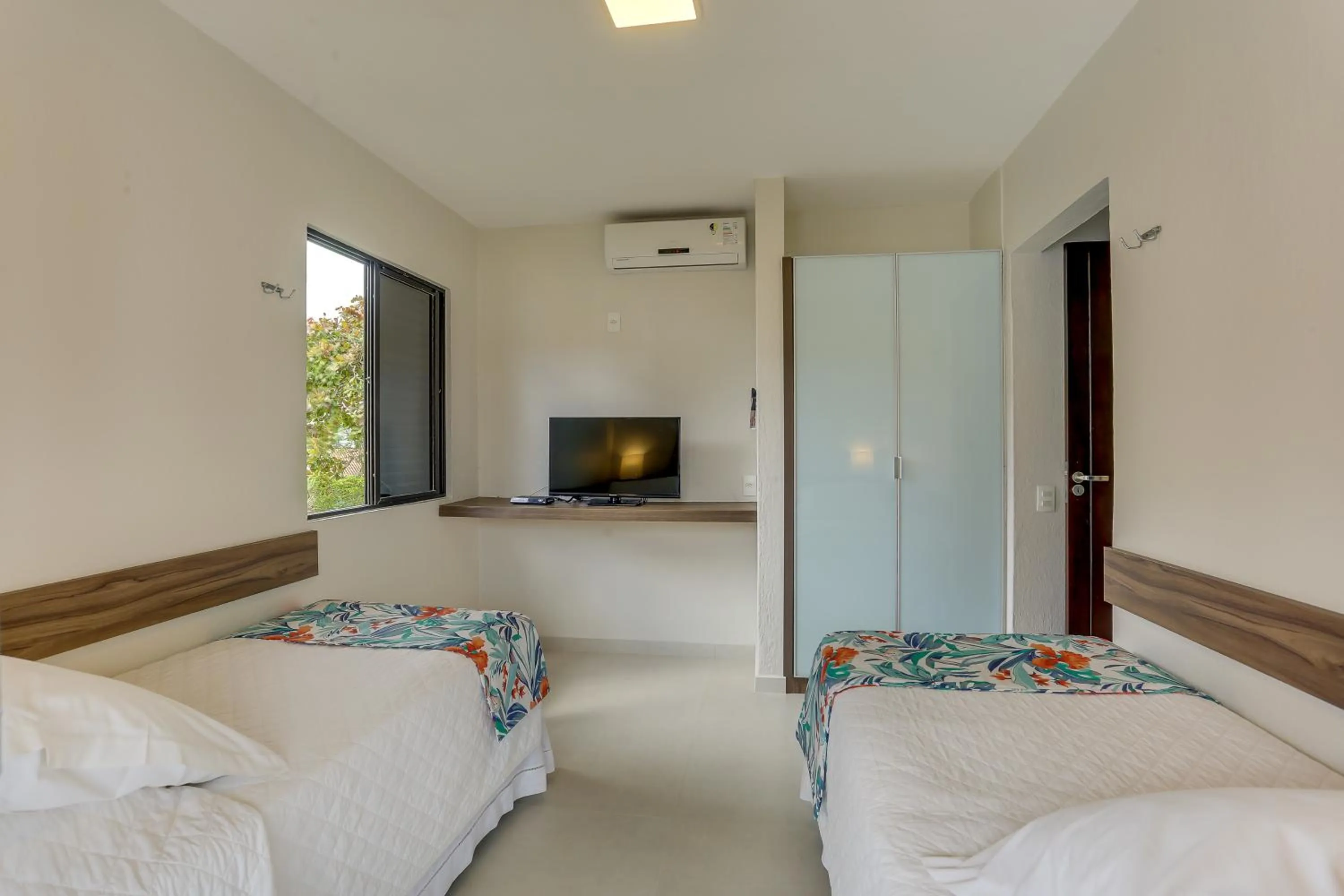 Bed in Hotel Sete Ilhas