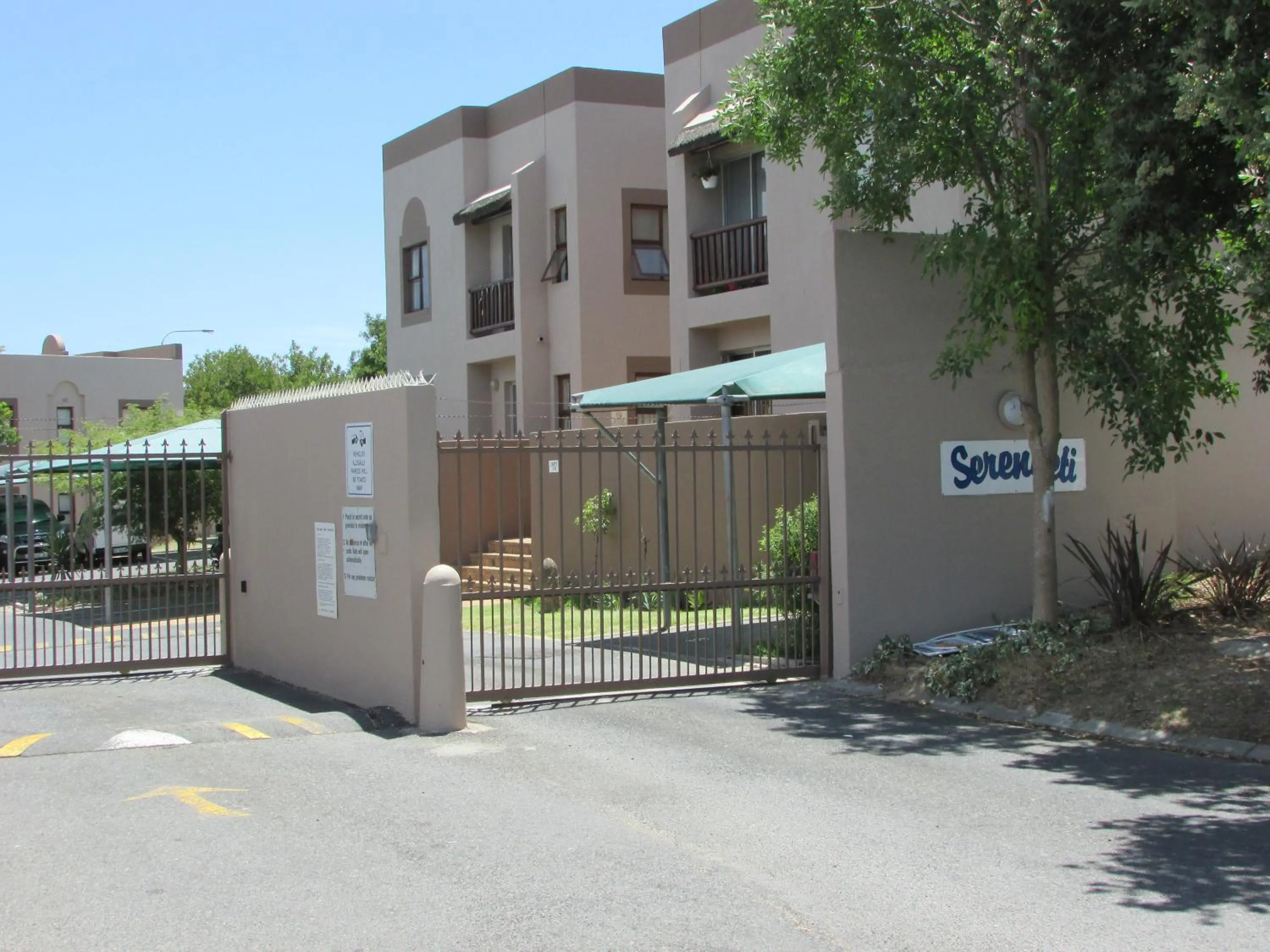 Street view in Serengeti Self Catering Units