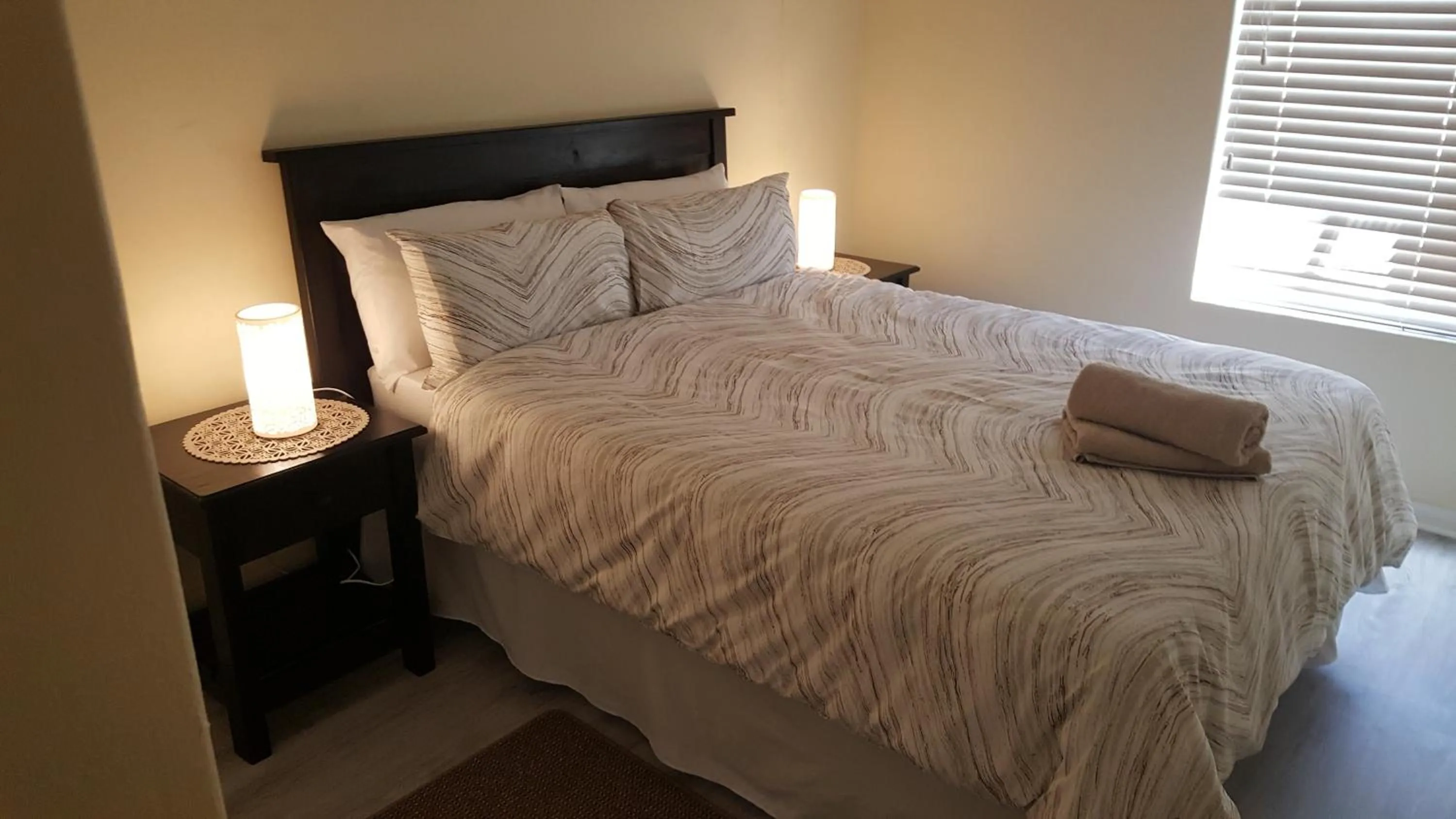 Bed in Serengeti Self Catering Units