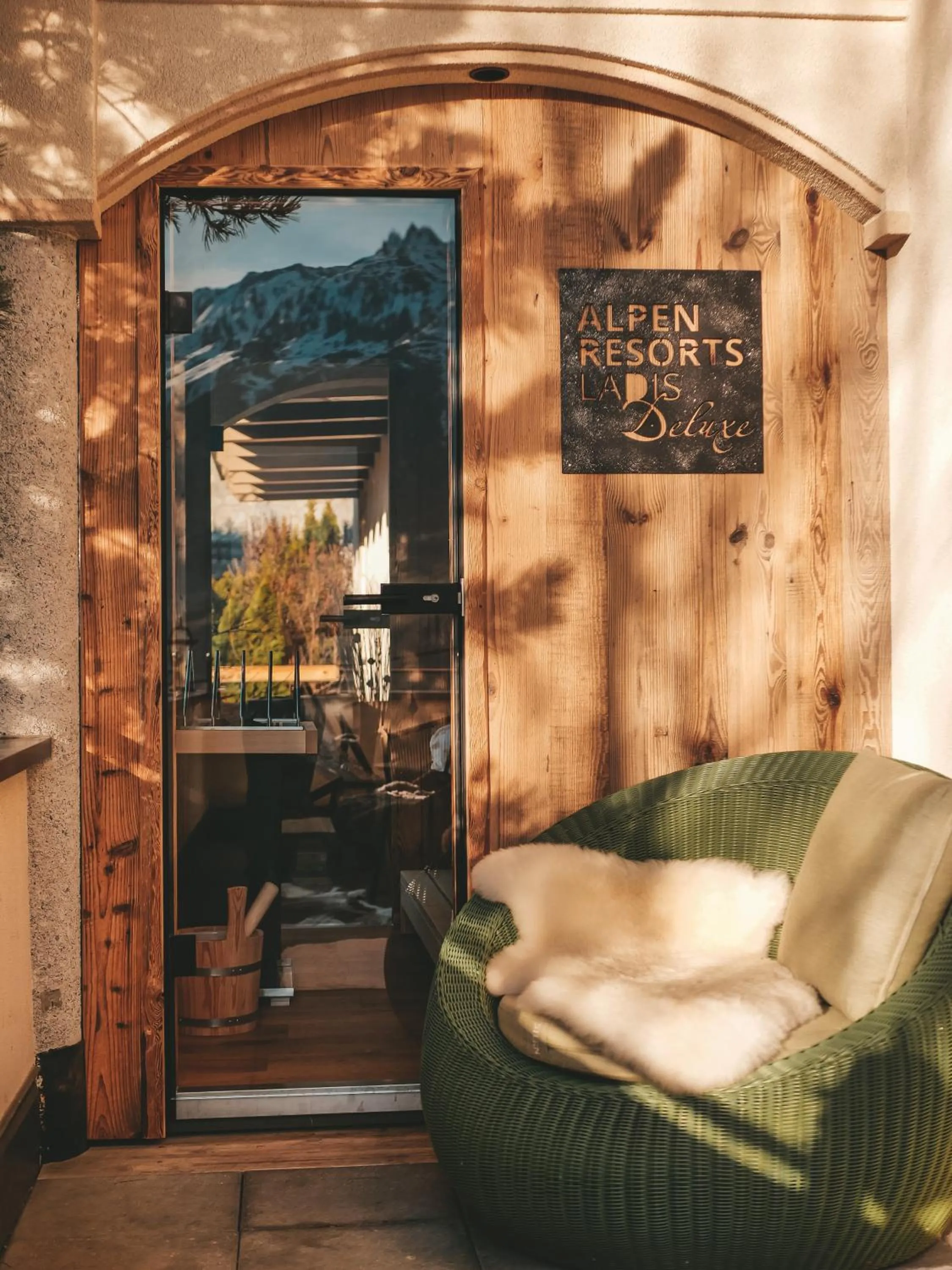 Sauna in ALPENAPART LADIS ehemals Alpenapart Alexander