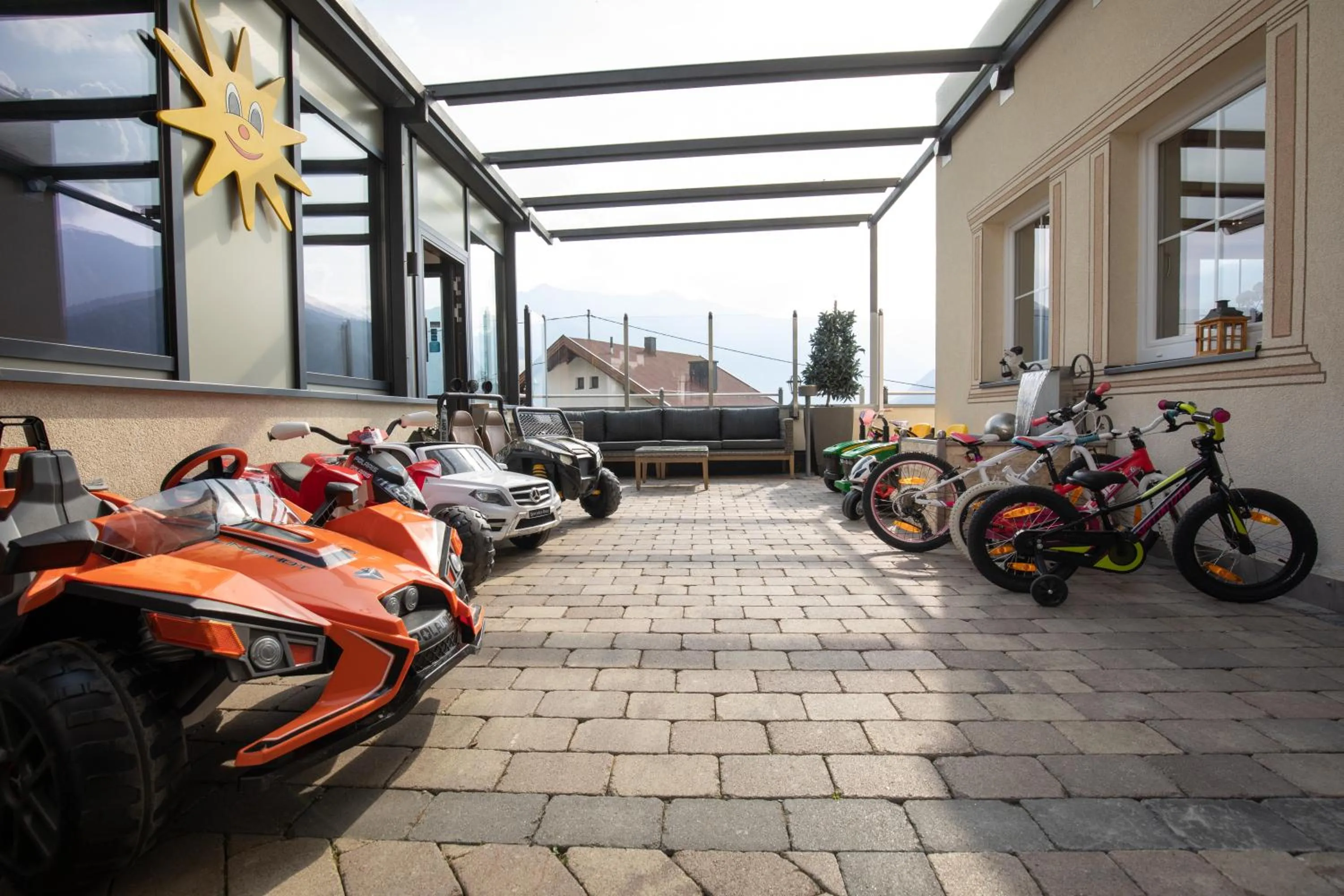 Children play ground in ALPENAPART LADIS ehemals Alpenapart Alexander