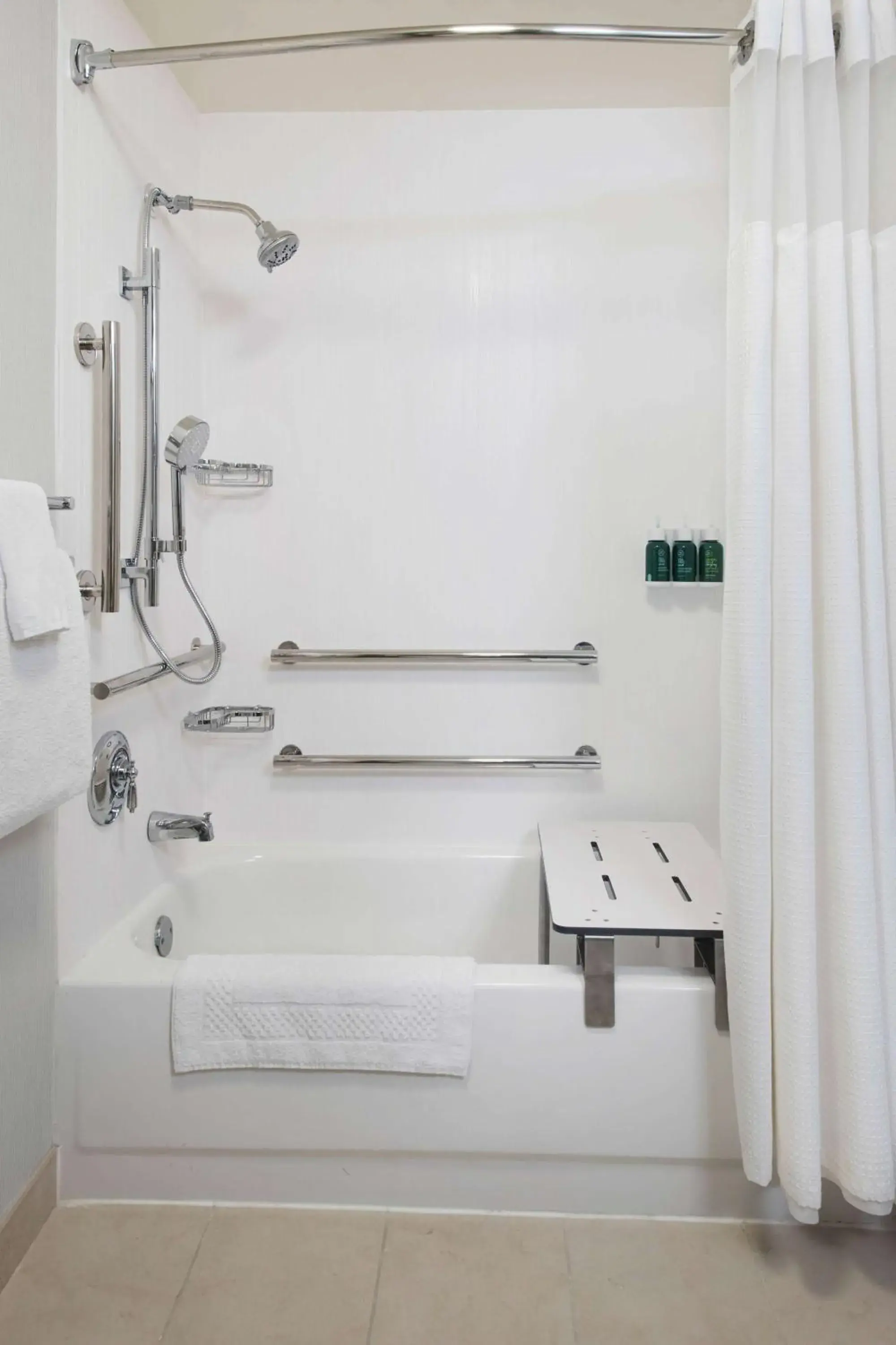 Mobility/Hearing Accessible Guestroom Two Doubles Tub in Spark by Hilton Birmingham Colonnade Mobility/Hearing Accessible Guestroom Two Doubles Tub in Spark by Hilton Birmingham Colonnade