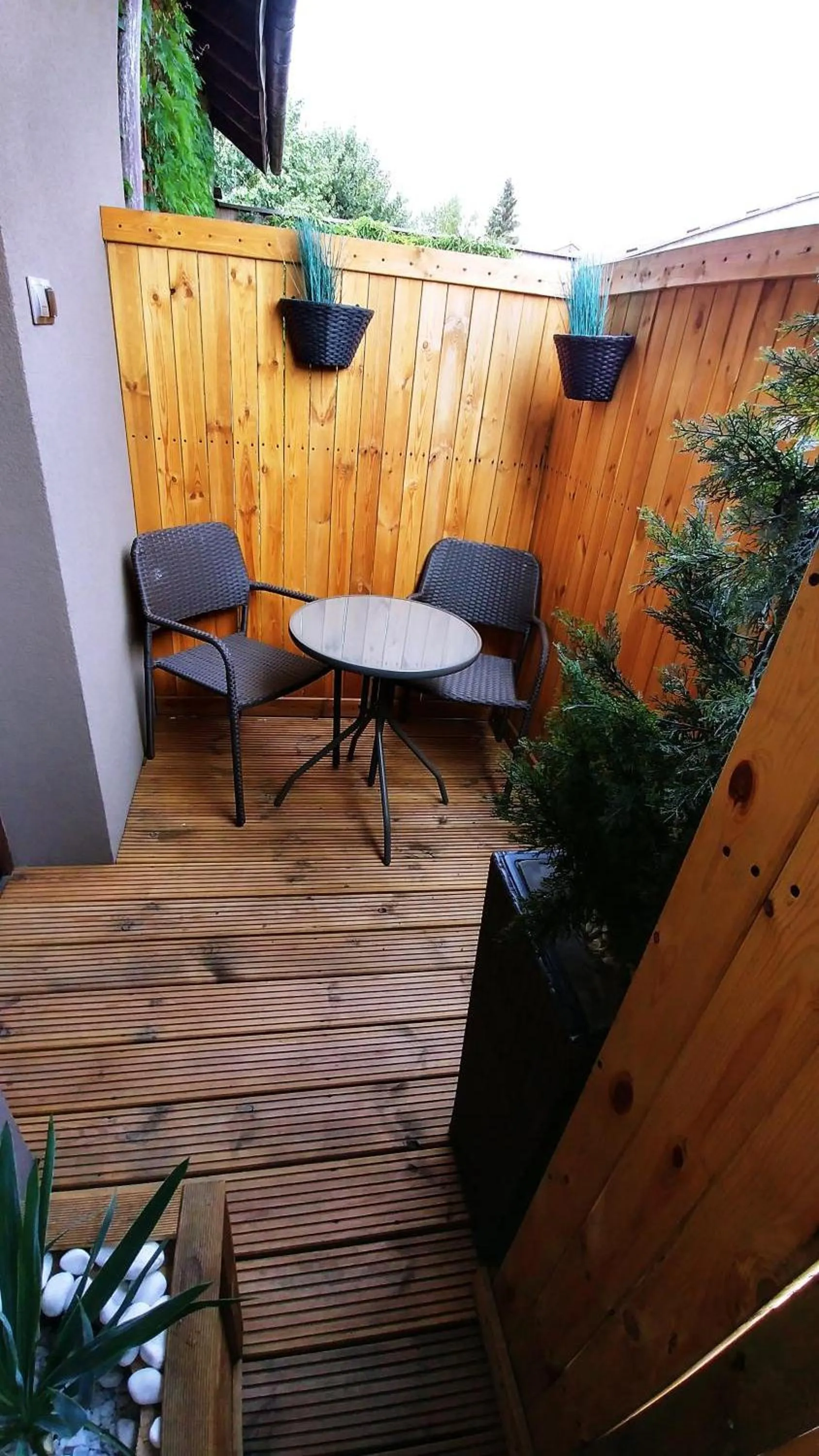 Balcony/Terrace in Villa Garden Kutno Centrum