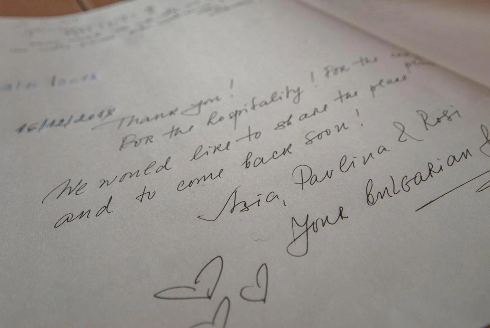 Guests in Bea Suites Luxury Rooms