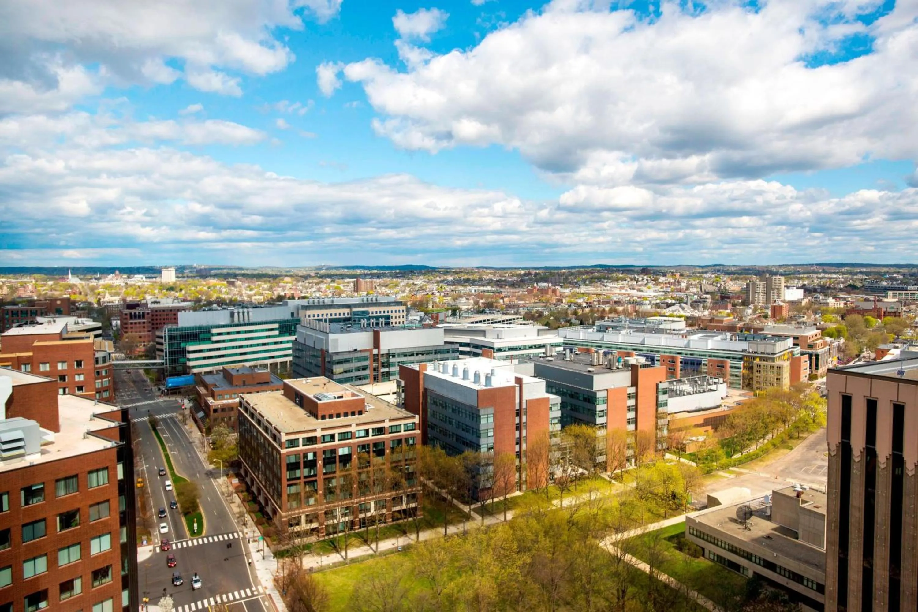 Photo of the whole room in Boston Marriott Cambridge