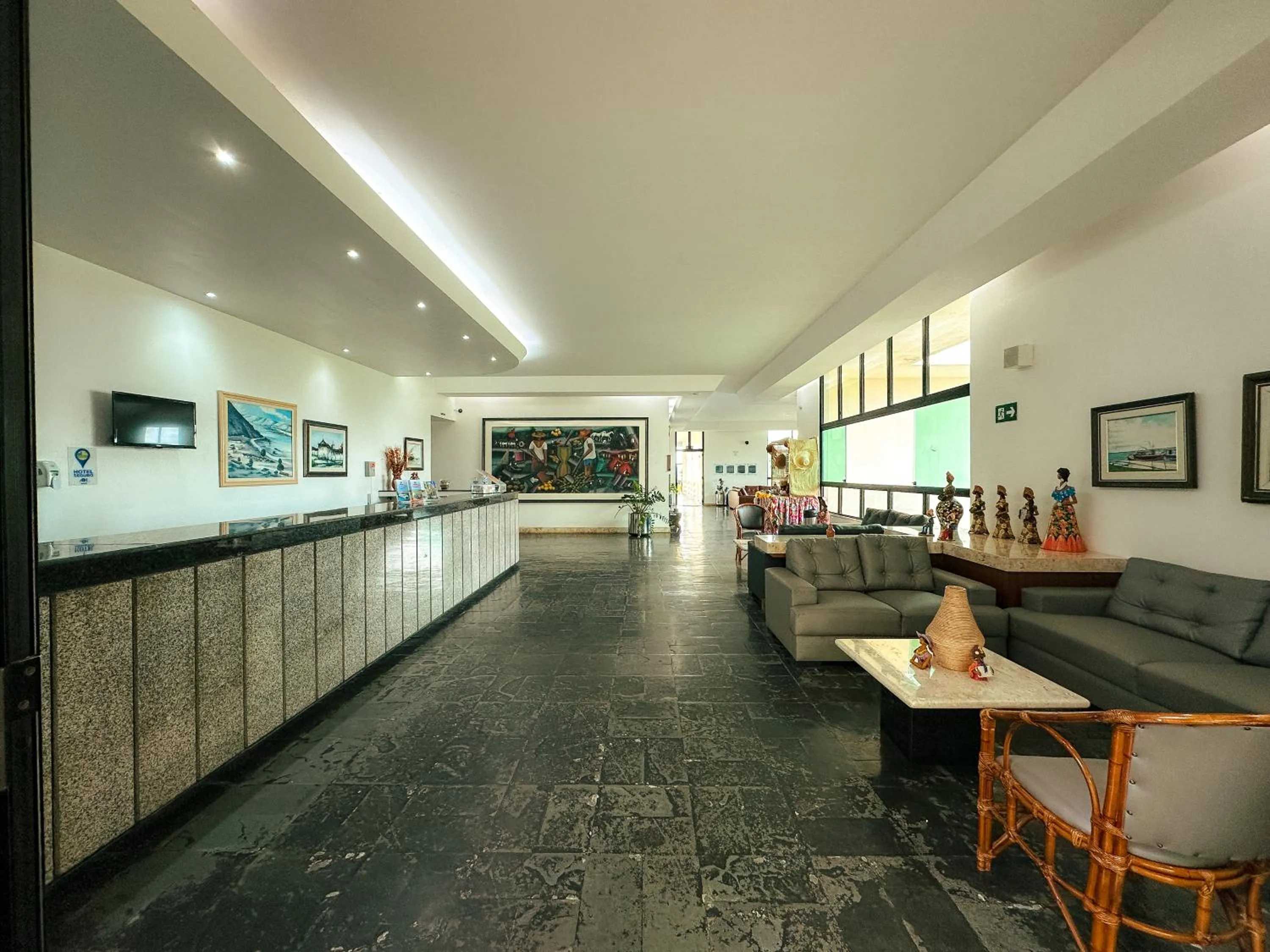 Lobby or reception in Xingó Parque Hotel