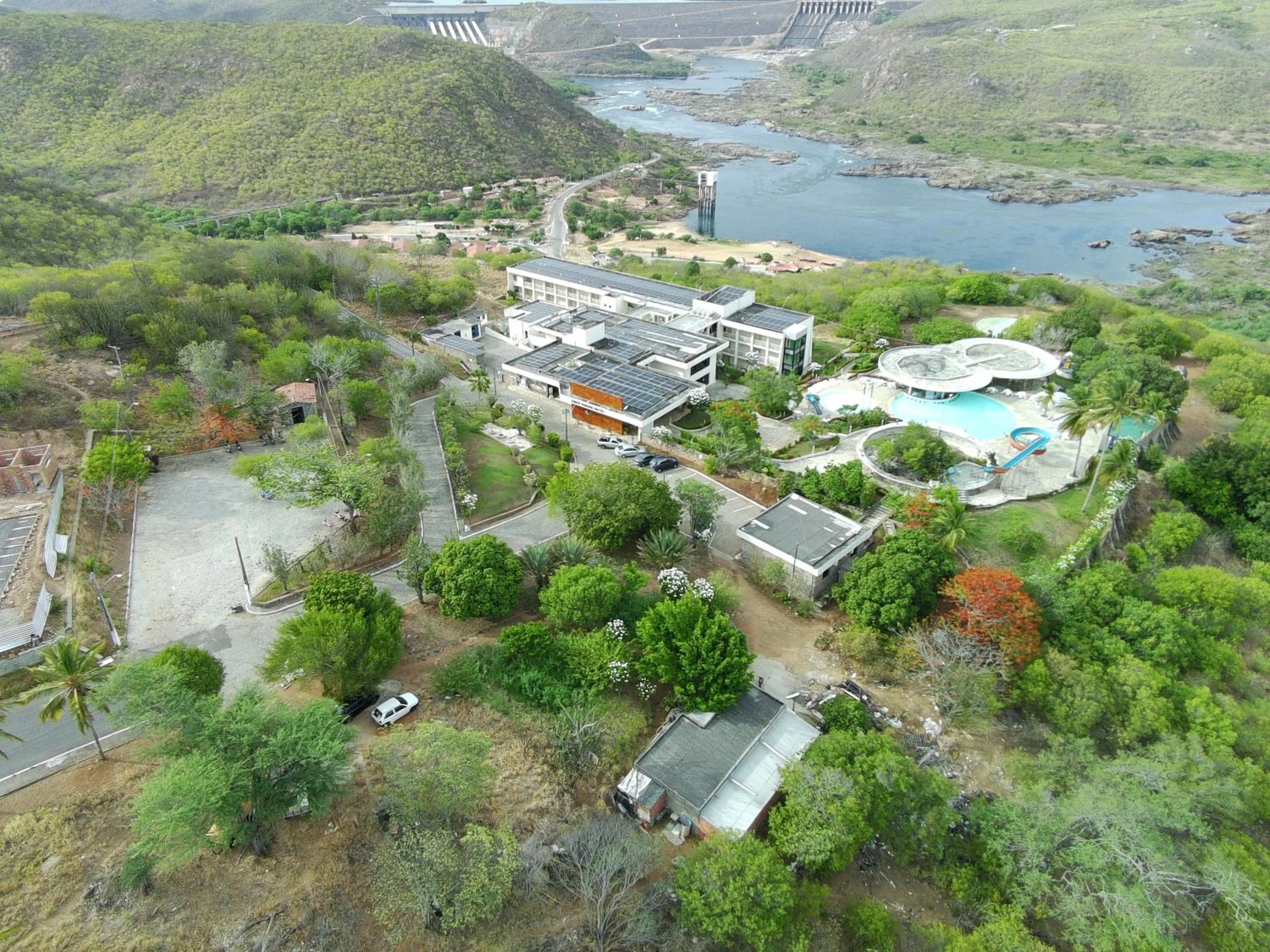 Bird's eye view in Xingó Parque Hotel