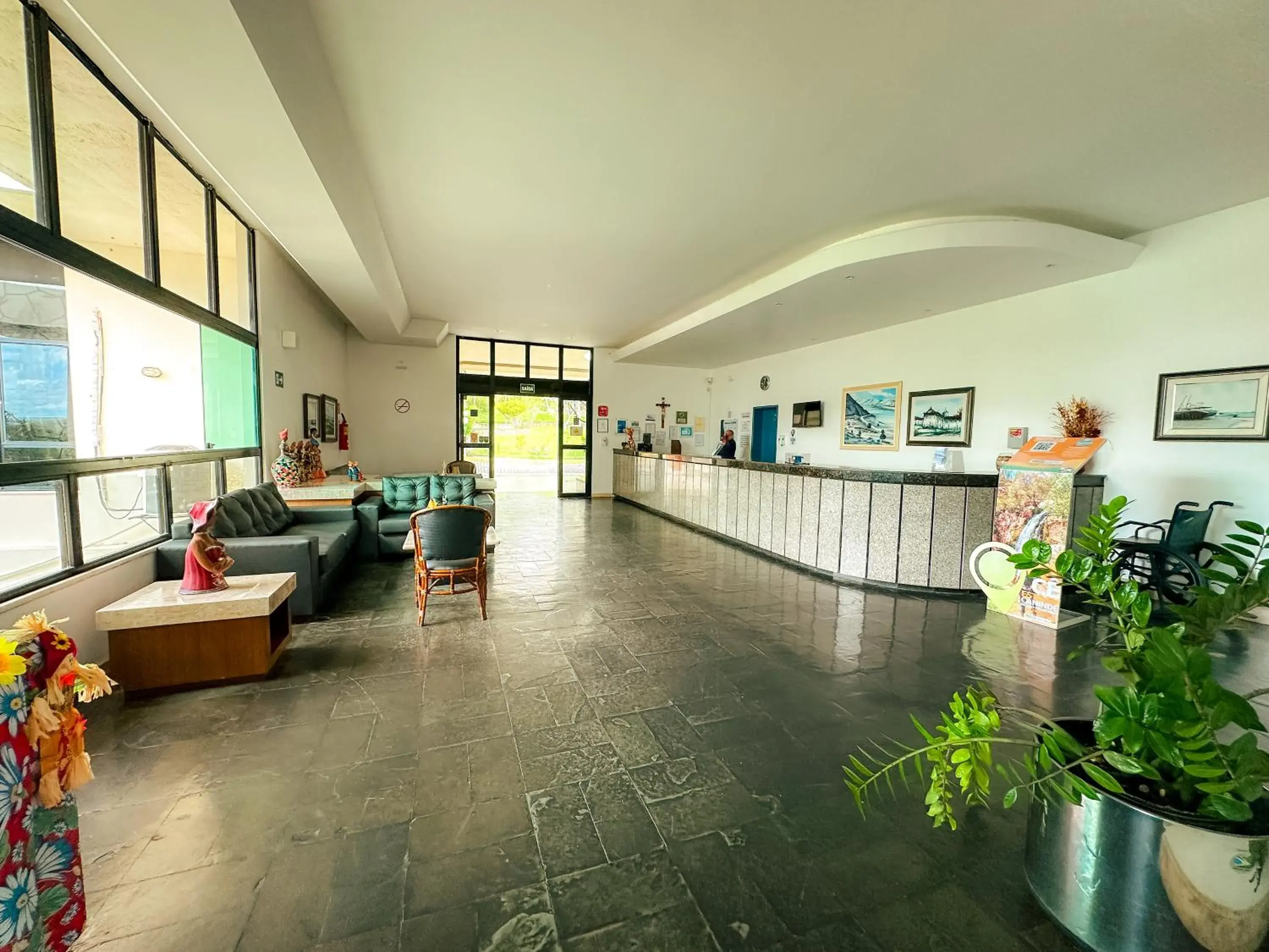 Lobby or reception in Xingó Parque Hotel Lobby or reception in Xingó Parque Hotel