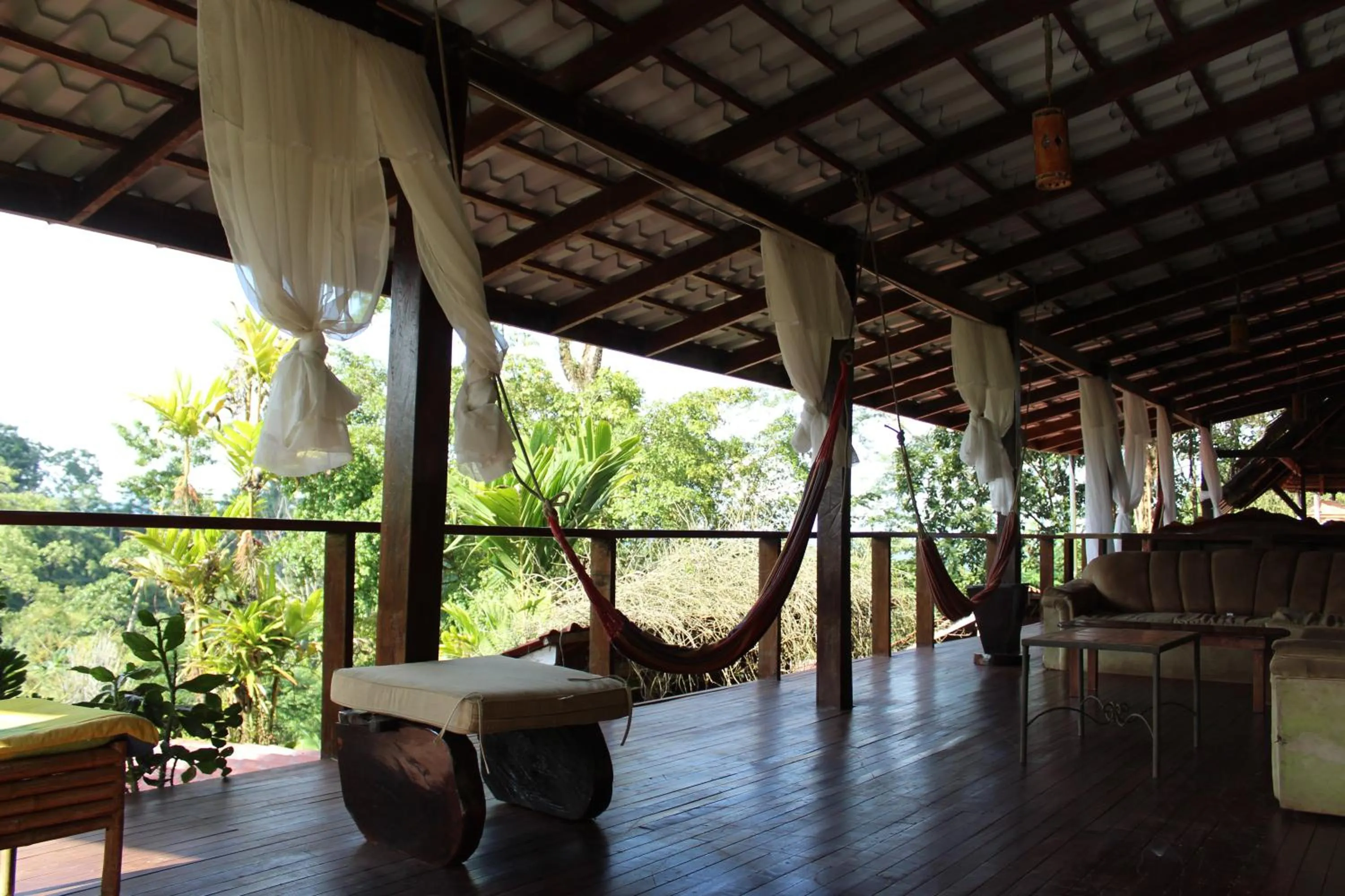 Balcony/Terrace in Princesa de la Luna Ecolodge