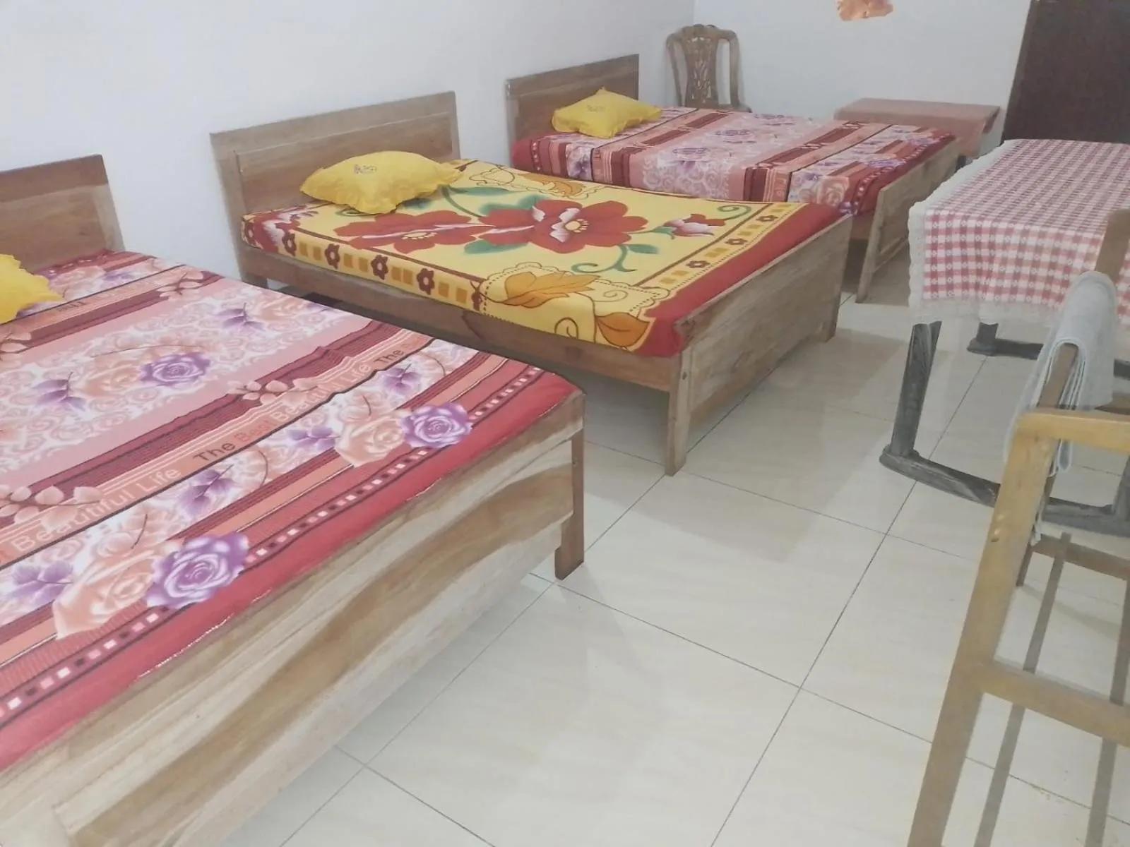 Bed in Jayanthi Surf Dreams