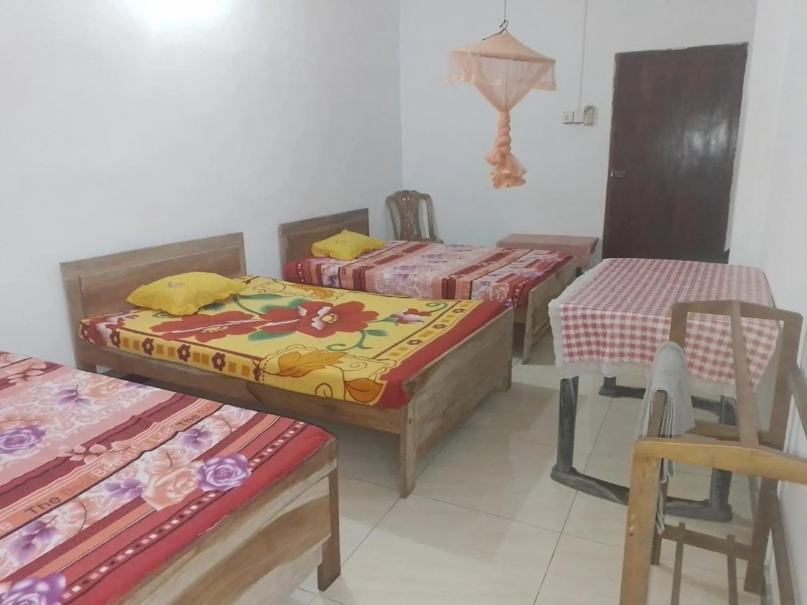 Bed in Jayanthi Surf Dreams