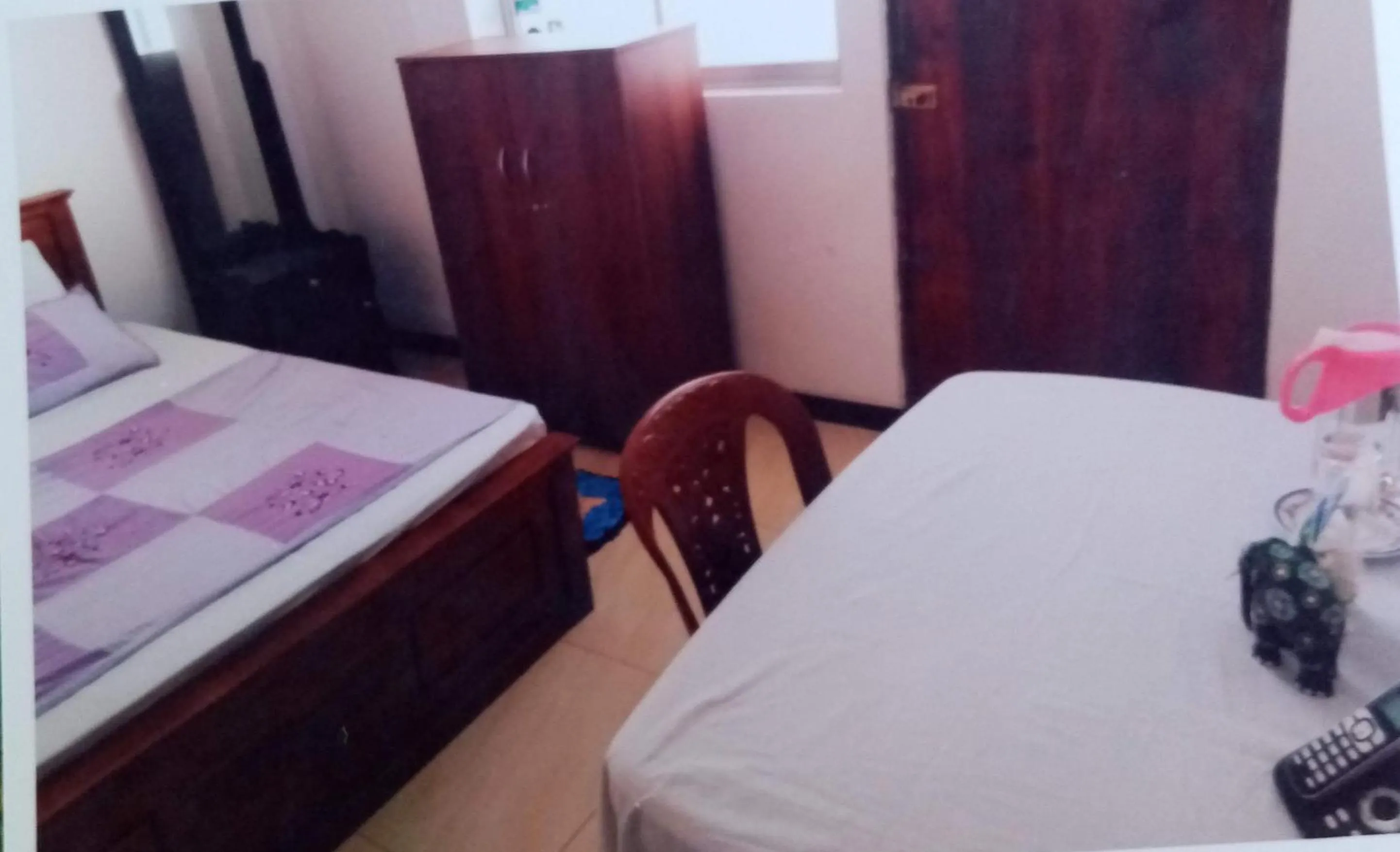 Bed in Jayanthi Surf Dreams