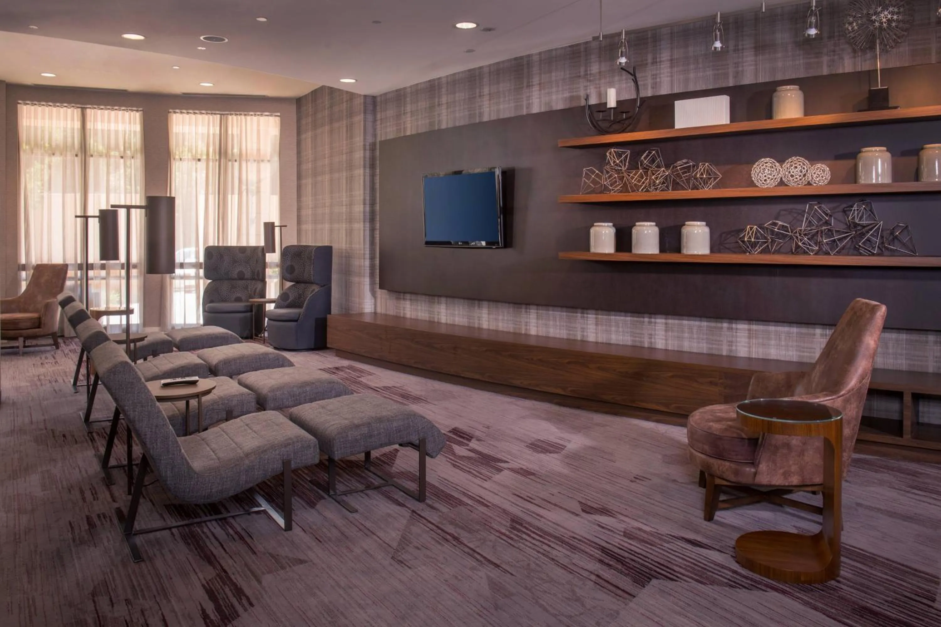 Lobby or reception in Courtyard Fort Meade BWI Business District